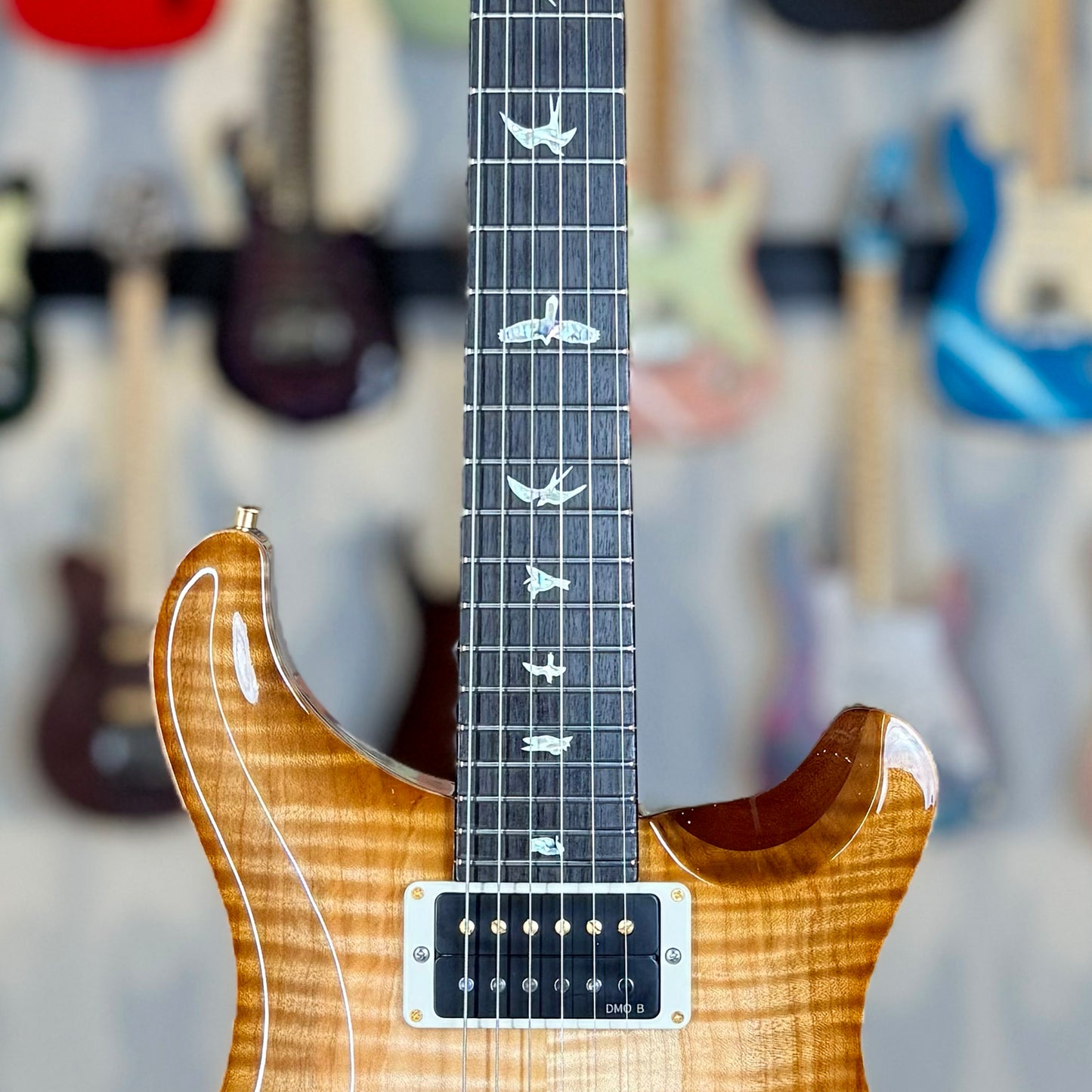 PRS Custom 24 "10-Top" | Natural Honey Burst (Hand-Picked Top)