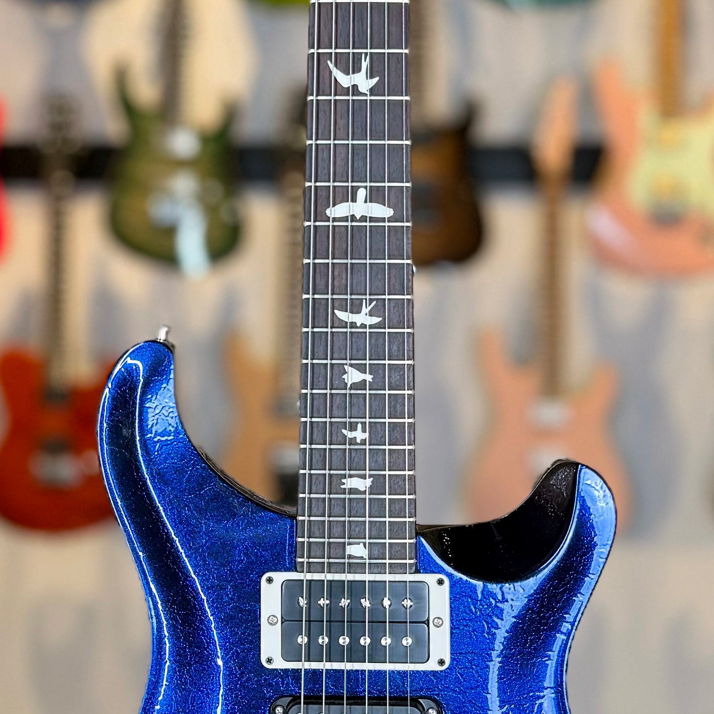 PRS CE 24 Special Sprayer's Choice | Blue to Purple Colorshift Crackle