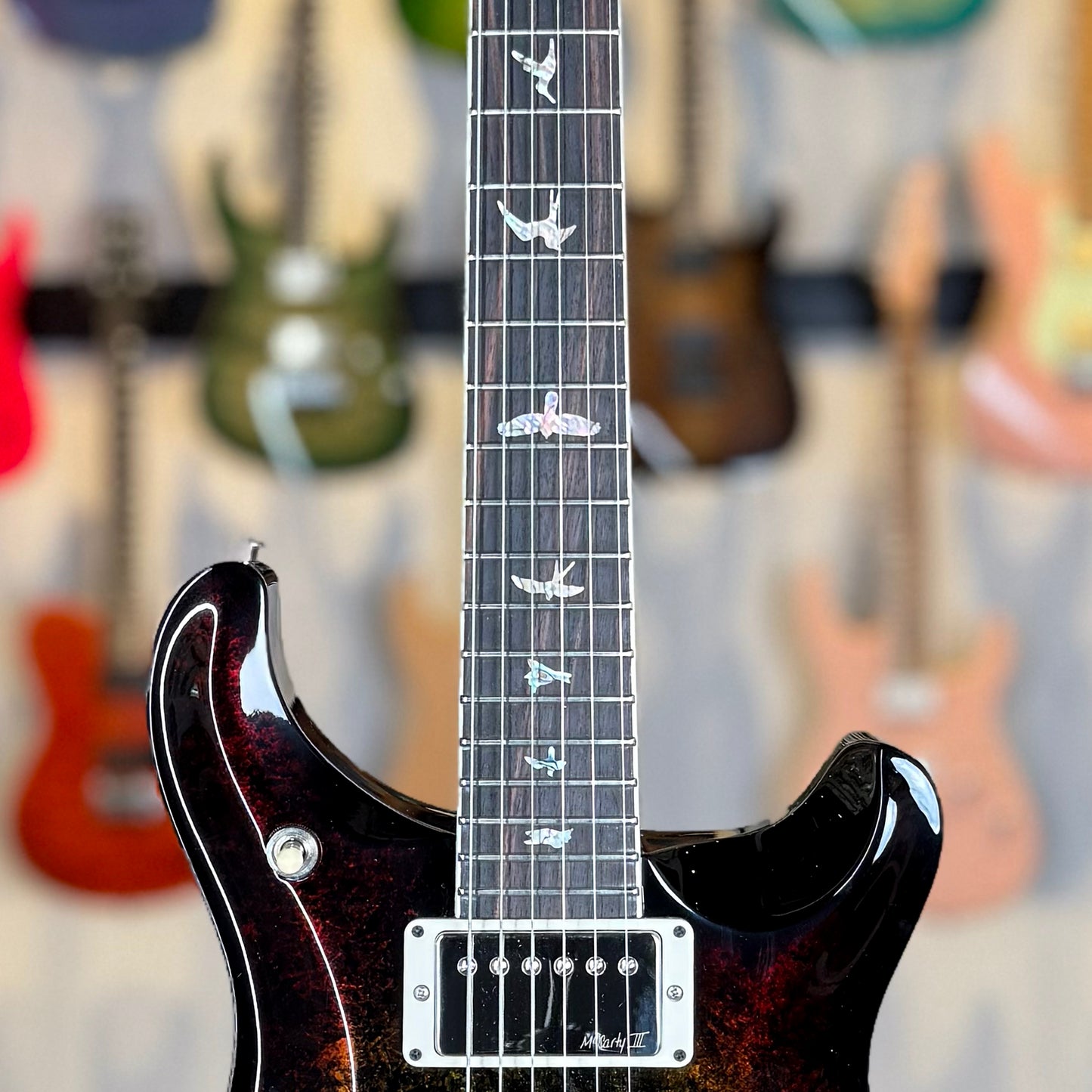 PRS McCarty 594 Hollowbody II Sprayer's Choice | Gold Leaf Burst