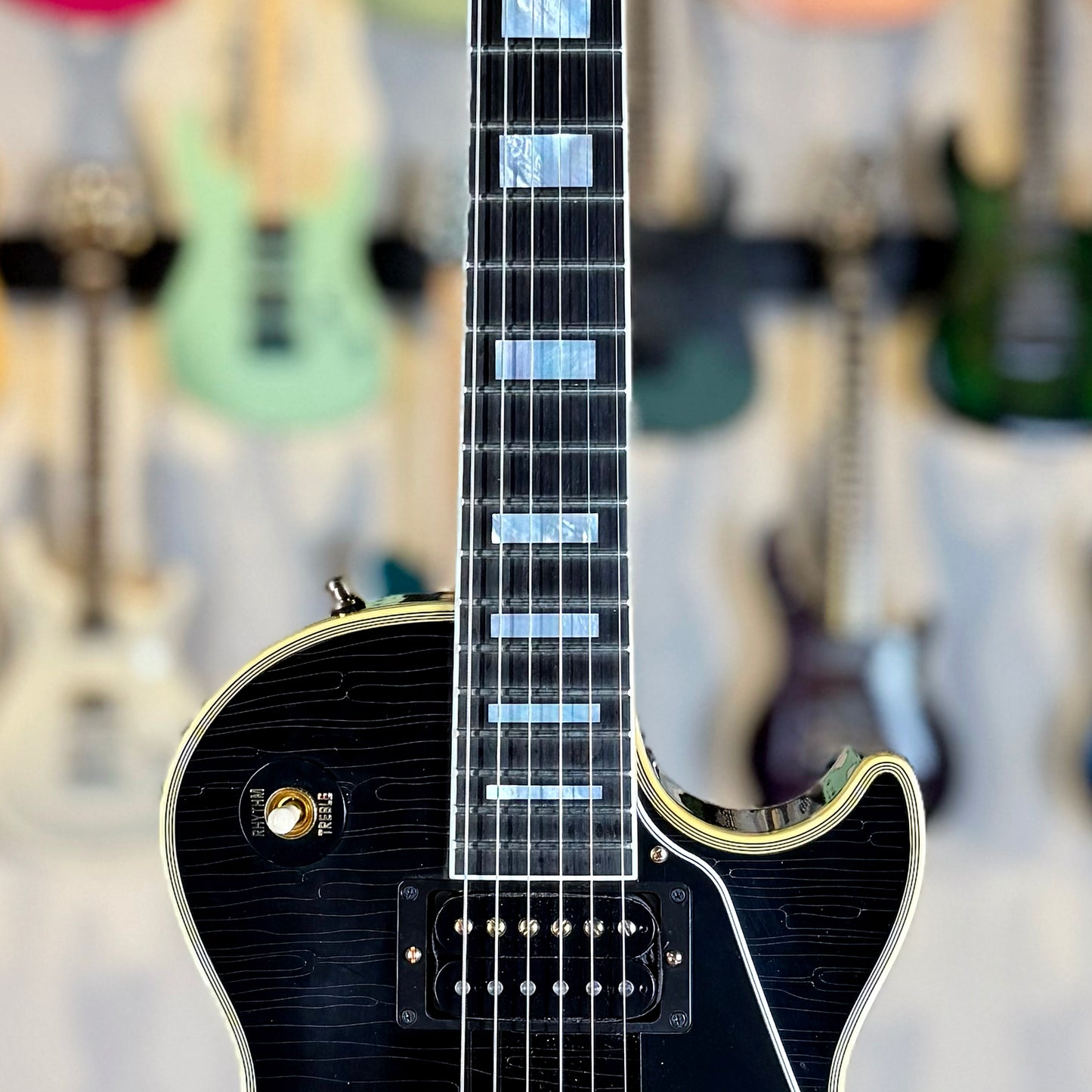 Gibson Les Paul USA Custom Shop M2M | Aged Ebony