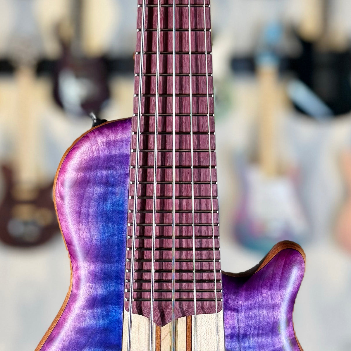 Mayones Cali 5 | Magenta Blueberry Burst Custom Color