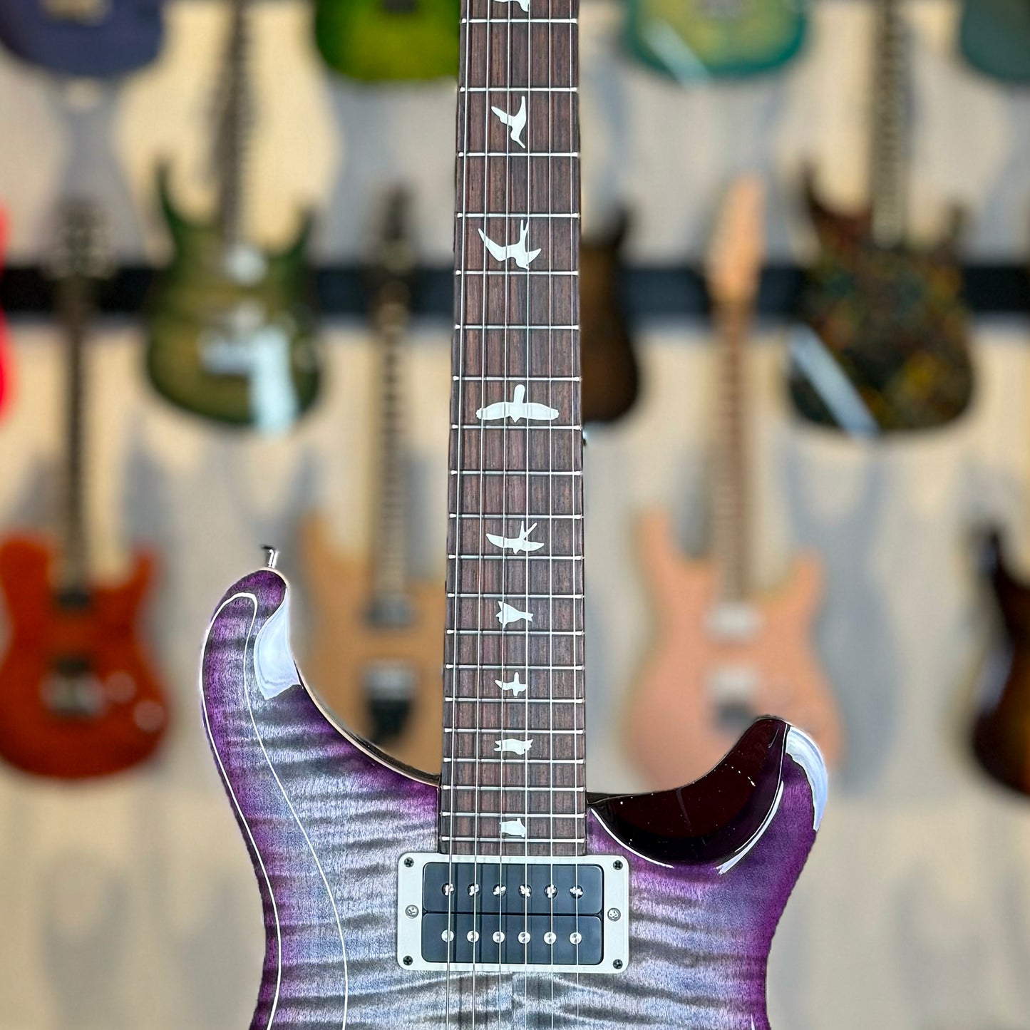 PRS CE 24 | Faded Gray Black Purple Burst