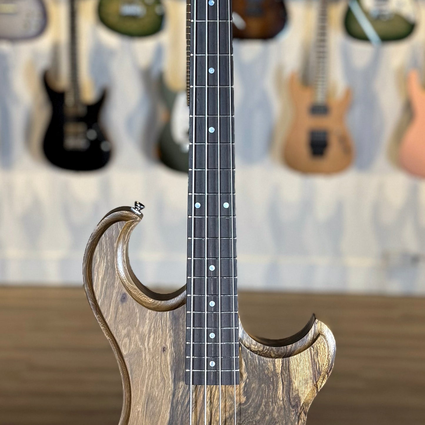 Dunable JM5 Jeff Matz Signature USA Custom Shop 4 String | Black Limba