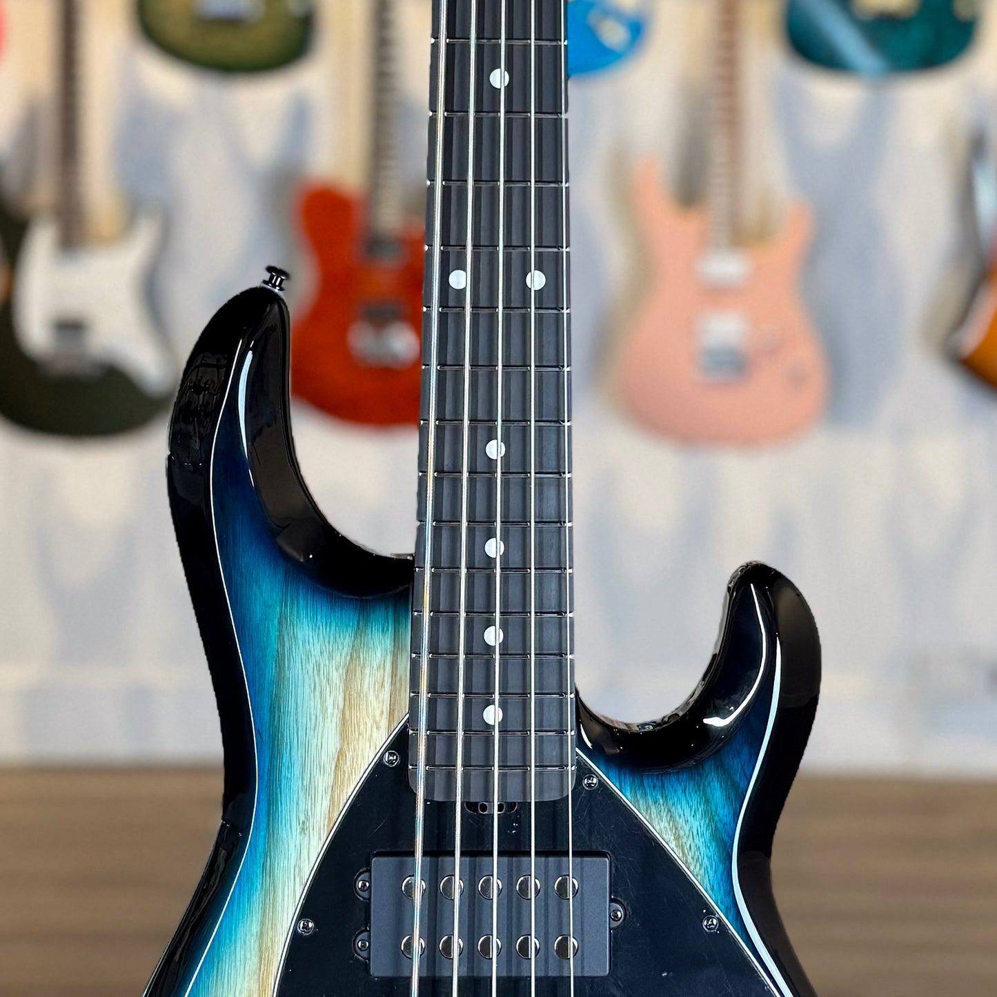 Ernie Ball Music Man Stingray 5 Special HH | Mean Blue Burst