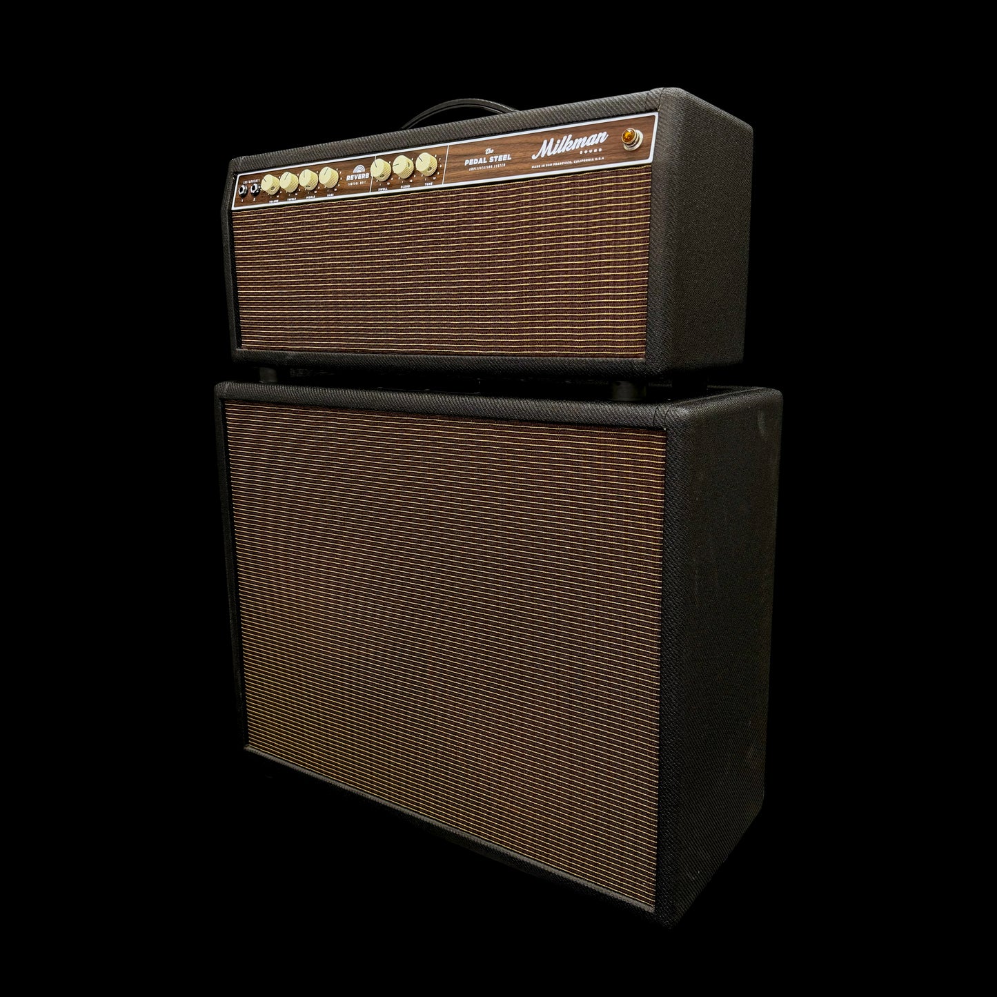 Milkman Sound 85W Pedal Steel Amplifier & Matching 2x12" Cabinet | Custom Shop Black Tweed