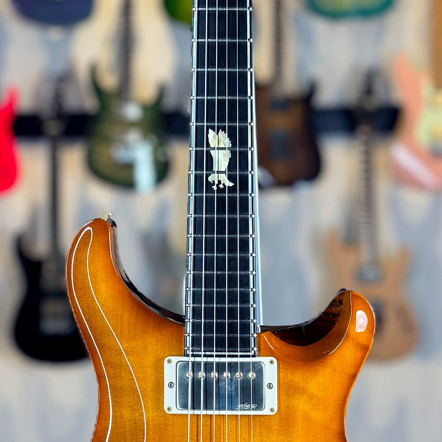 PRS Private Stock Hollowbody II | Natural Spruce Top/Curly Maple Back (Pre-Owned)