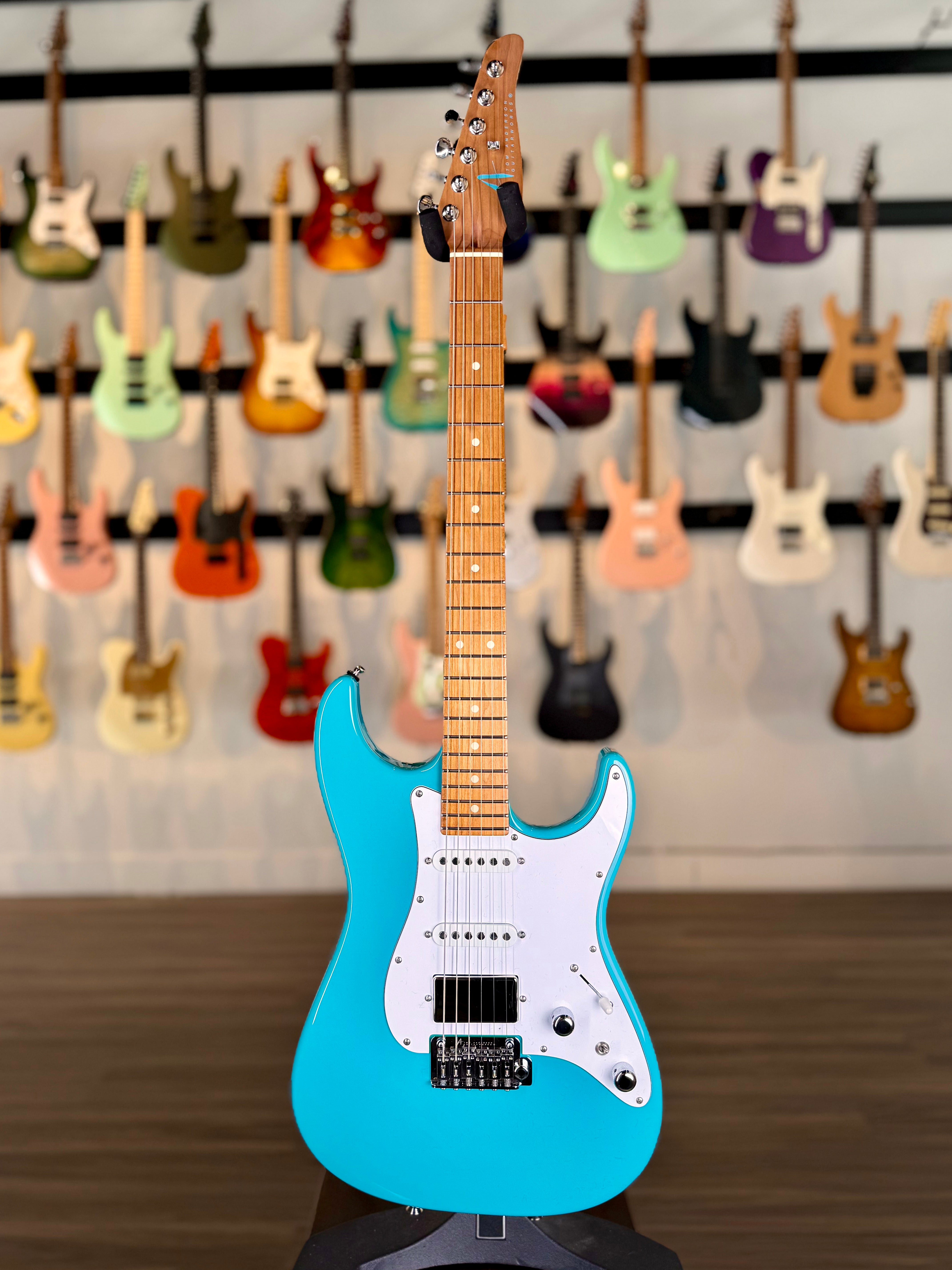 TOM ANDERSON ストラト2S タバコバースト バズフェイトン Sale Pending-Tom Anderson Bobcat Shorty - Deep Tobacco Fade #03-31