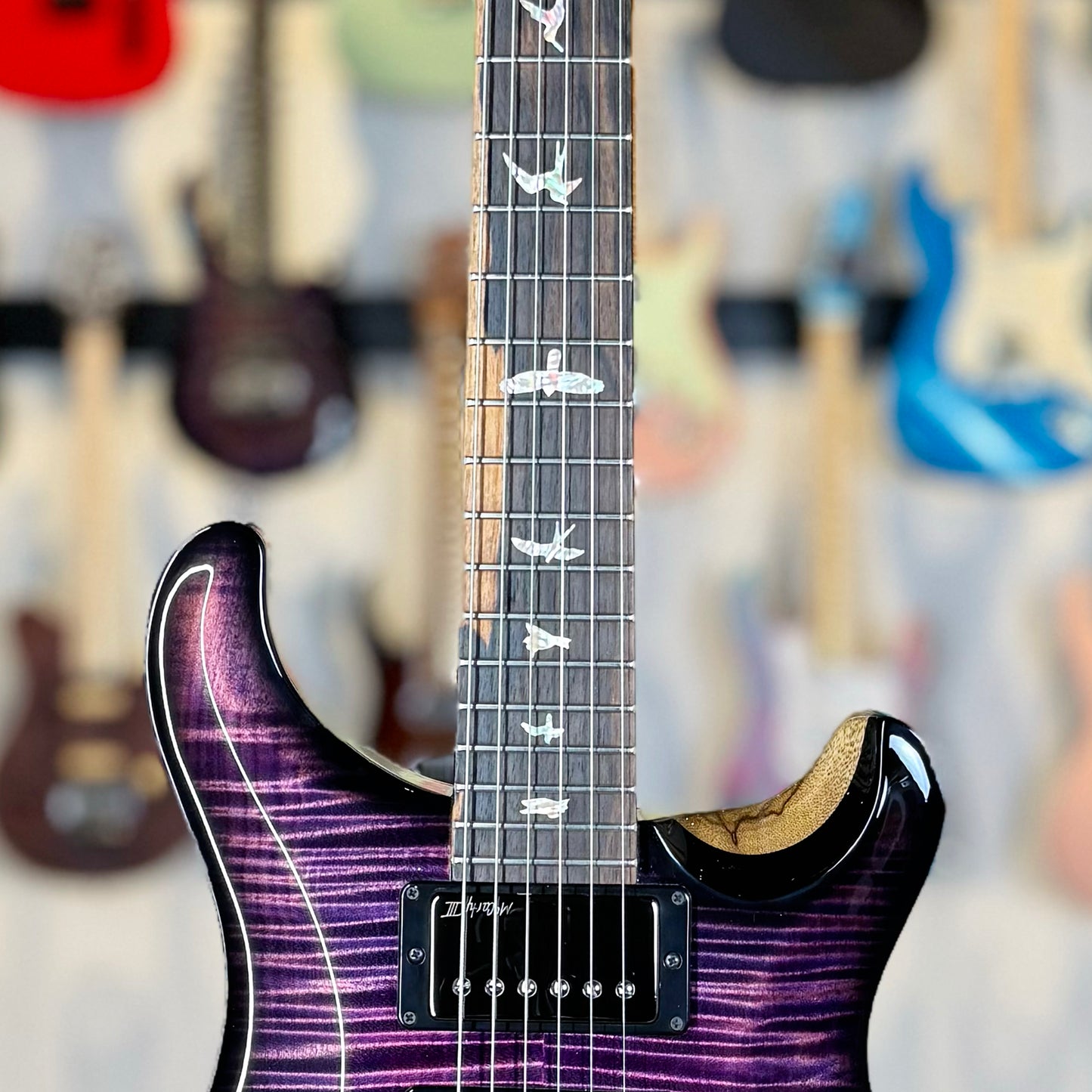 PRS Special Semi-Hollow Wood Library "Artist Top" | Fuschia Burst