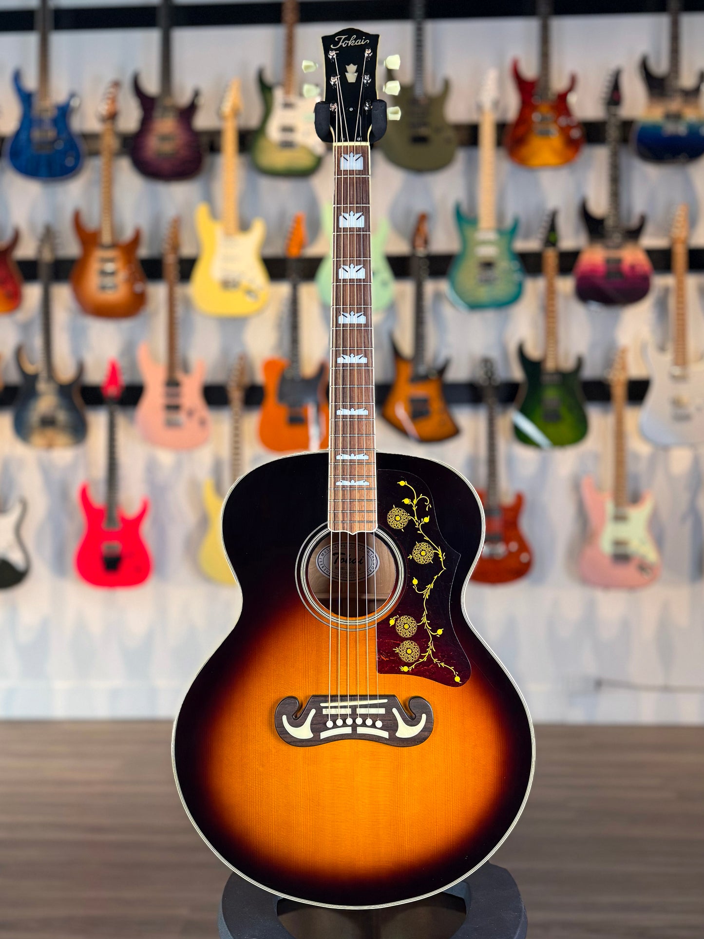 Tokai J200 Jumbo Acoustic | Sunburst
