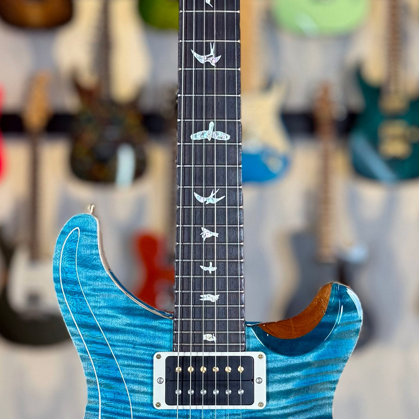 PRS Custom 24 "10 Top" | Carroll Blue (Pre-Owned)