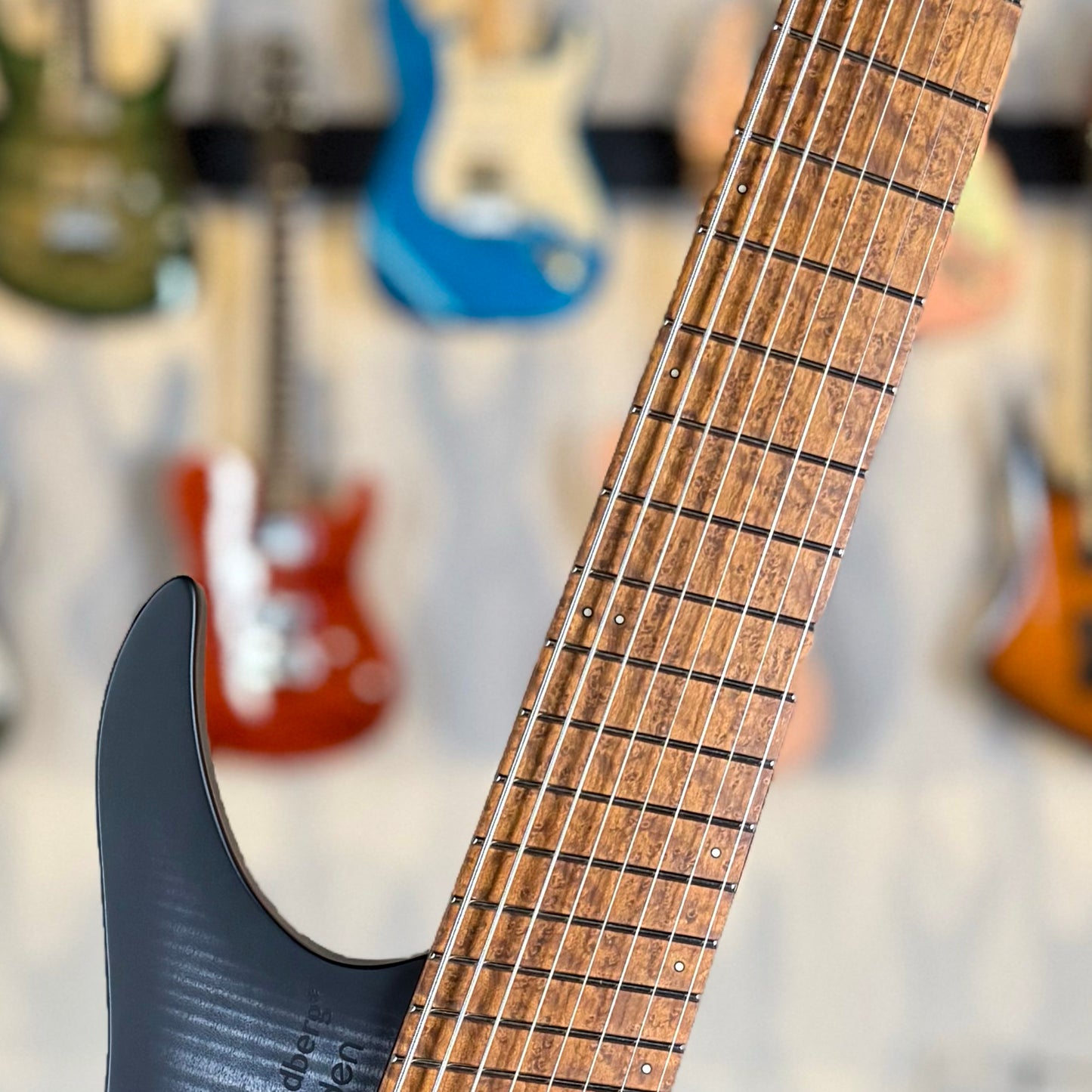 .strandberg* Boden Original N2.8 | Black Denim Burst Satin