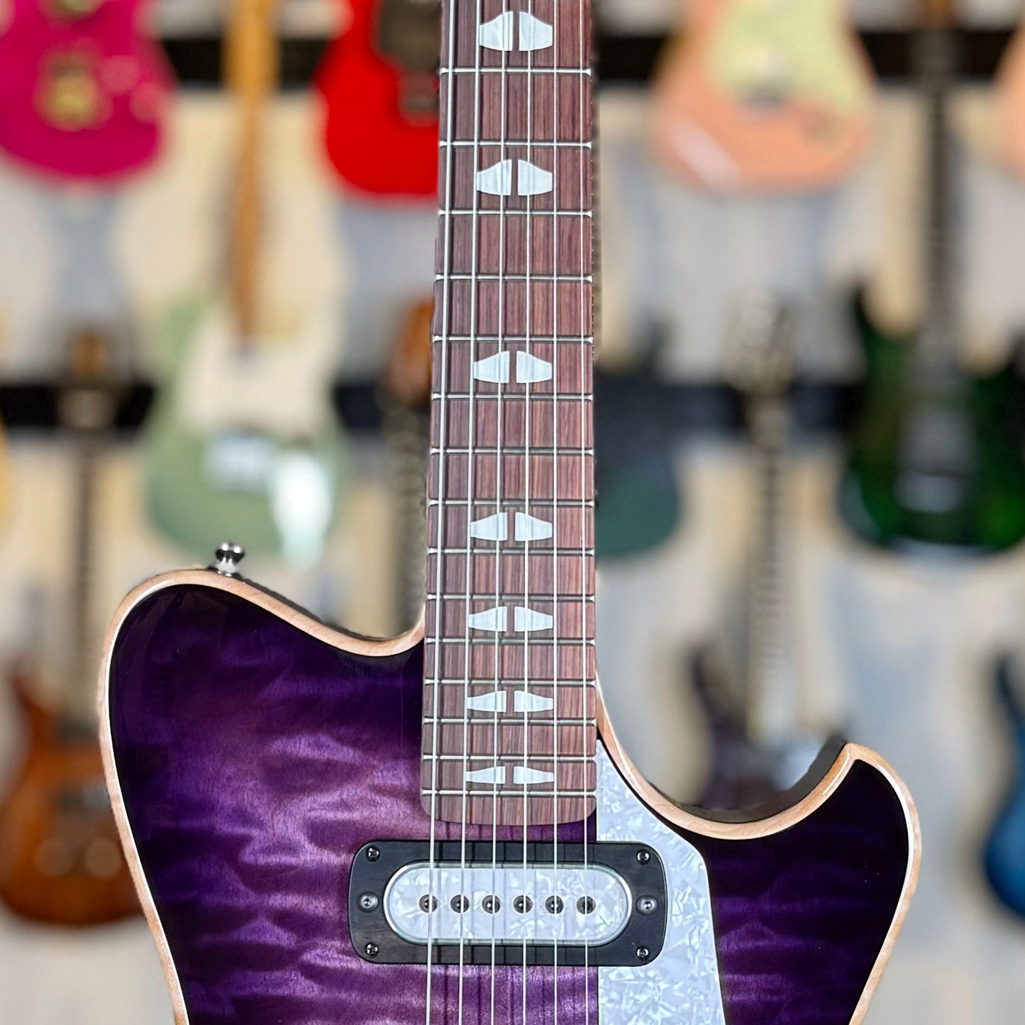 Powers Electric A-Type Select Maple | Ube Burst Quilt
