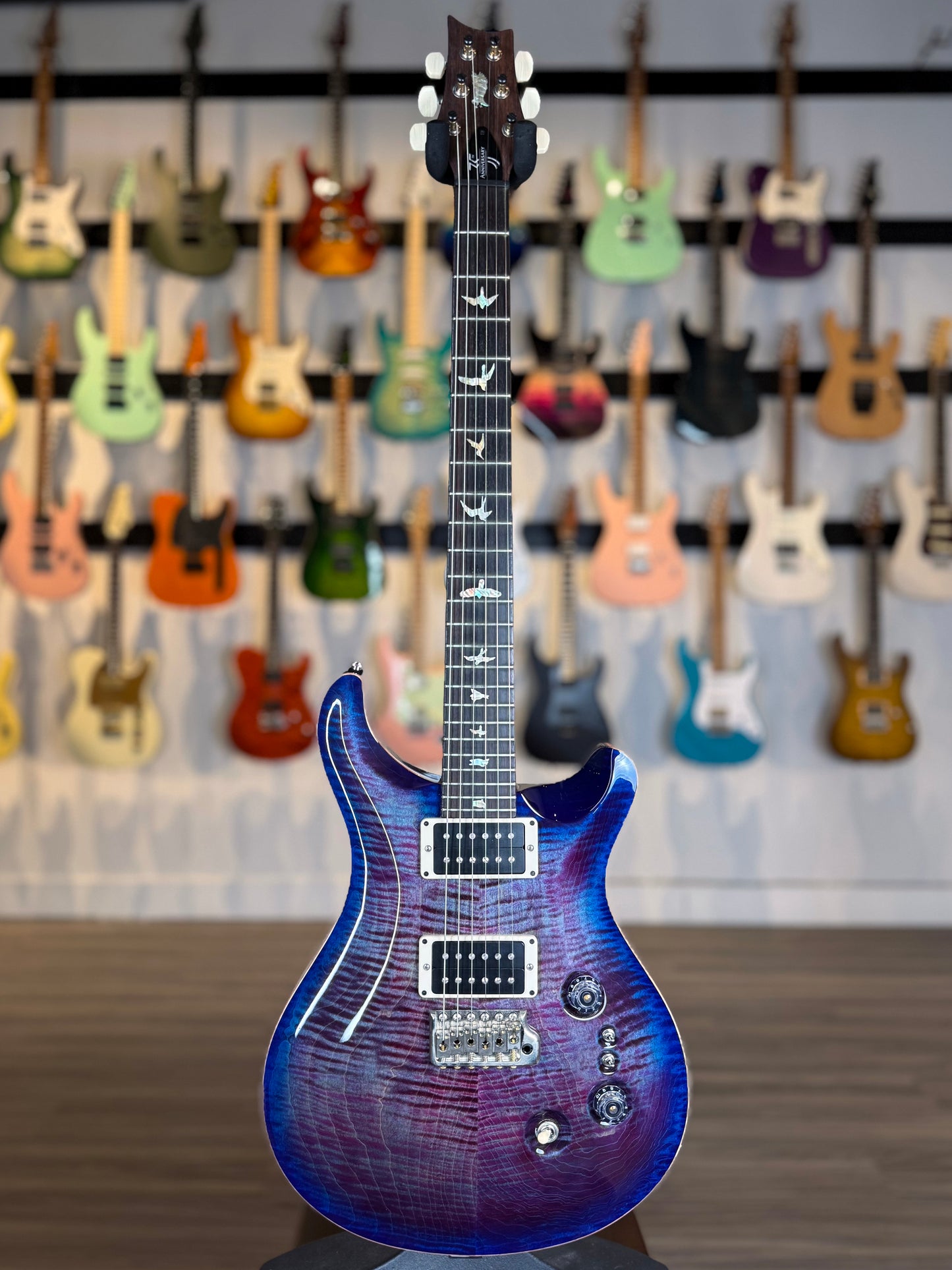 PRS Custom 24 35th Anniversary Limited Edition | Violet Blue Burst (Pre-Owned)