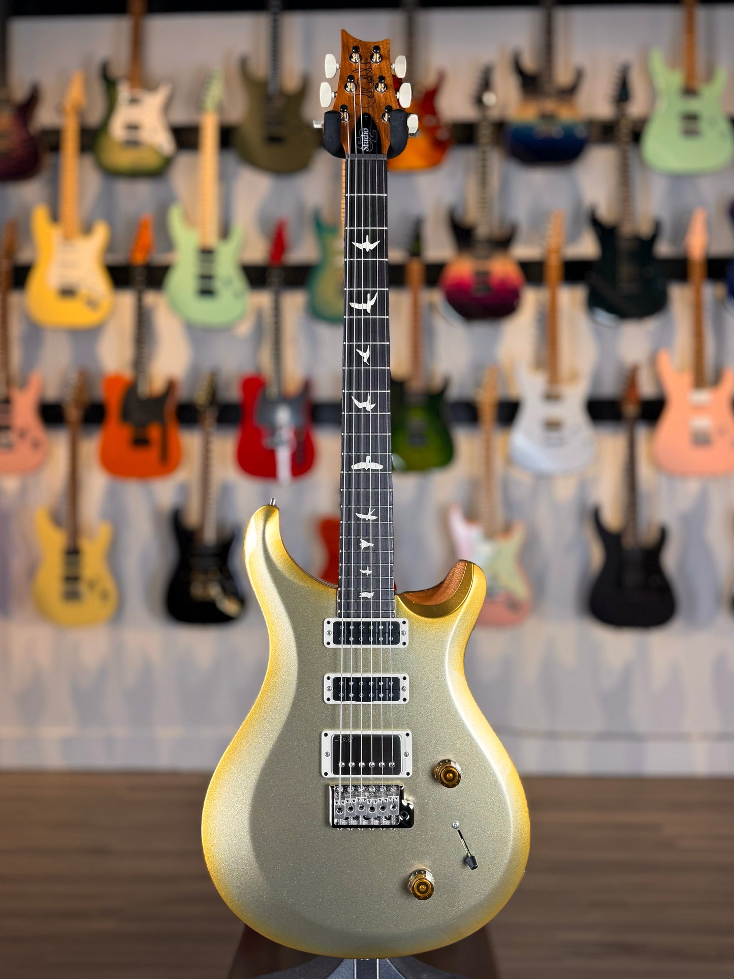 PRS S2 Studio | Gold Top with Golden Burst (Custom Color)