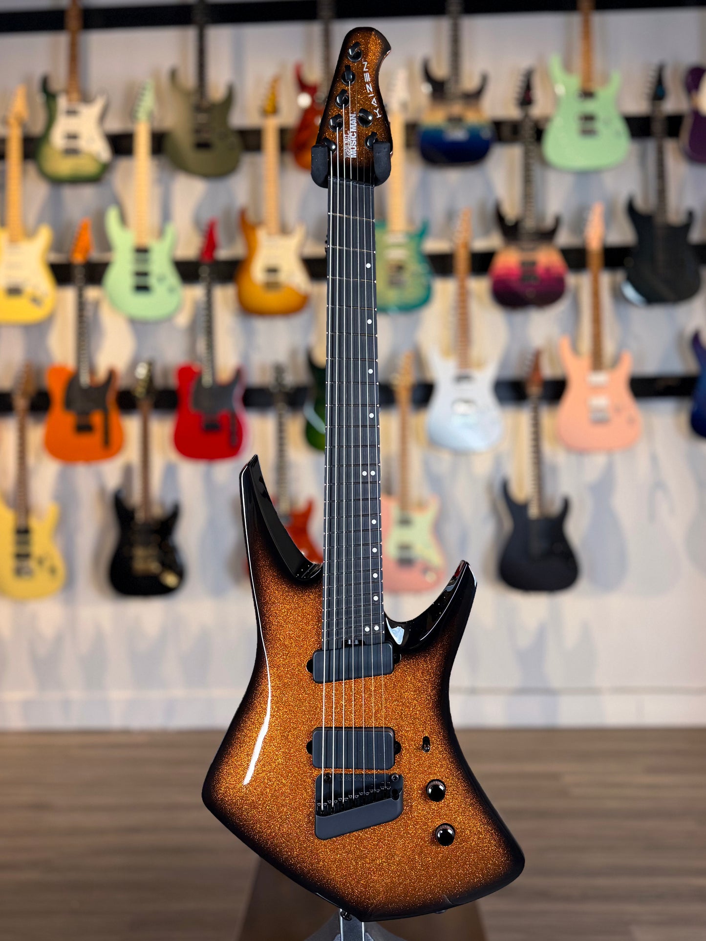 Ernie Ball Music Man Kaizen 7 | Ember Burst