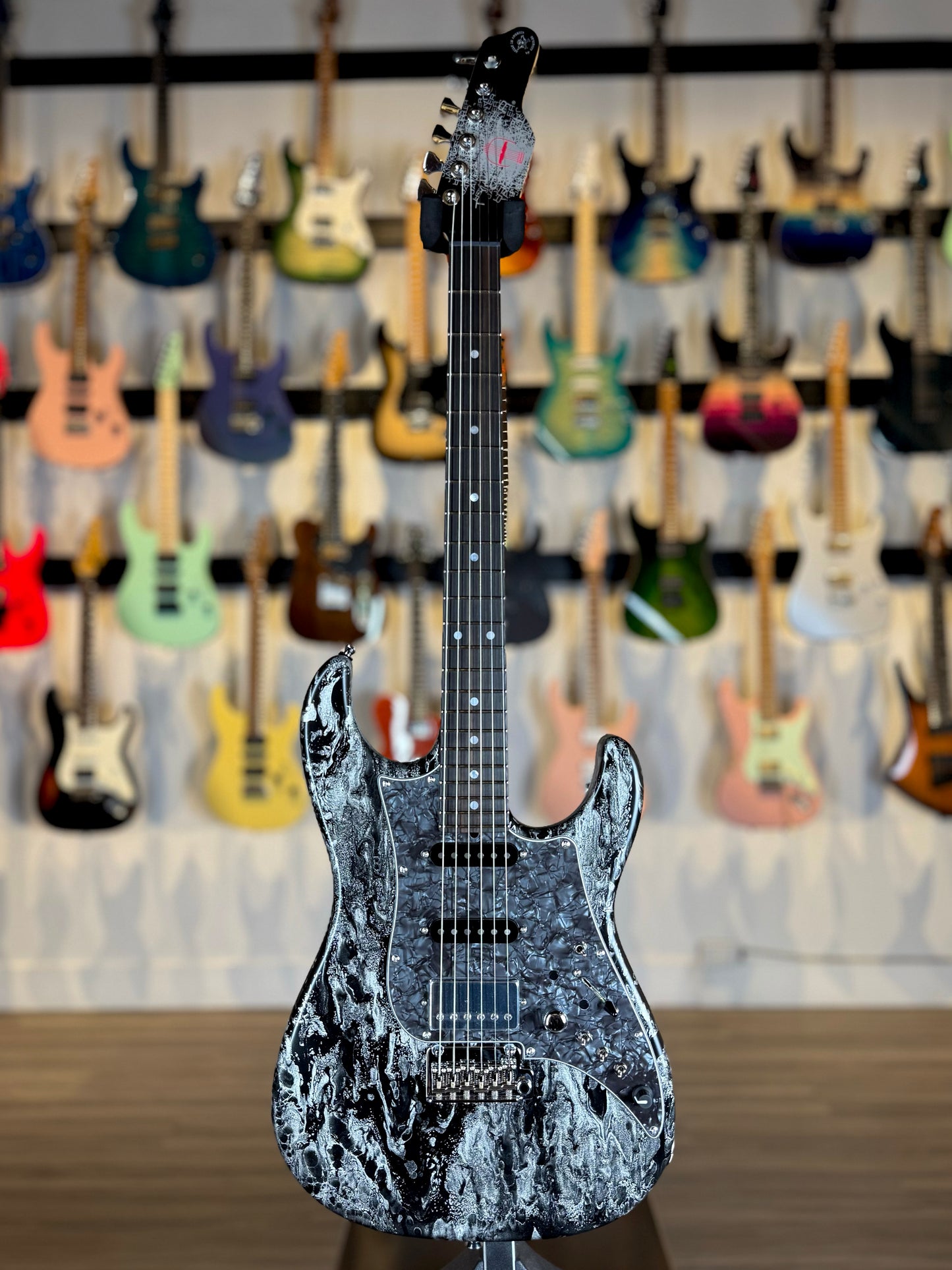 James Tyler Guitars Studio Elite | Black Schmear (Vibrato Spec)