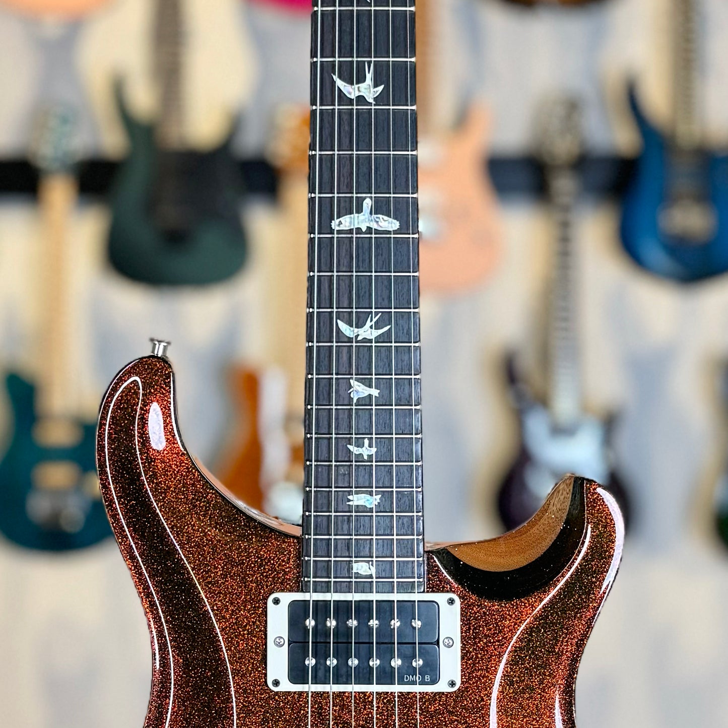PRS Custom 24 Sprayer's Choice | Cherry Coke Colorshift Sparkle/Natural Back