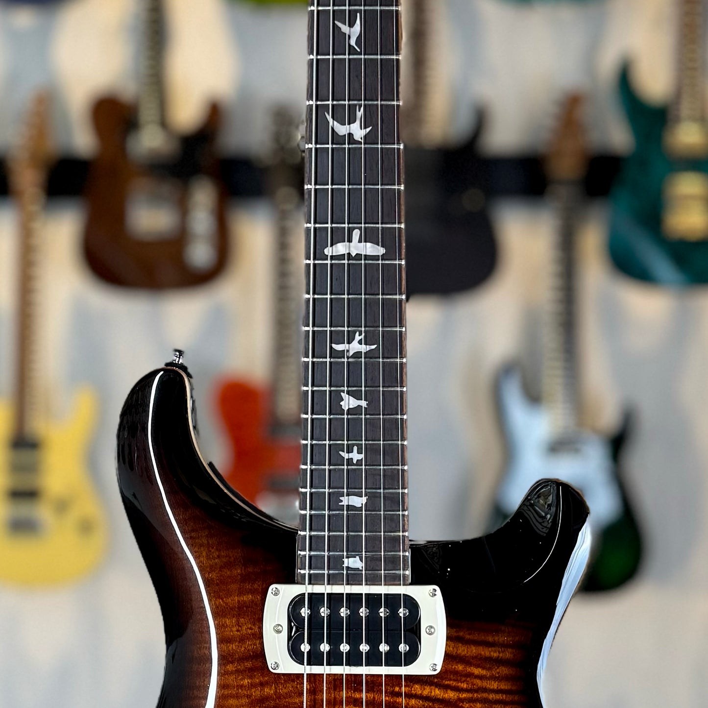 PRS SE Custom 24 | Black Gold Burst