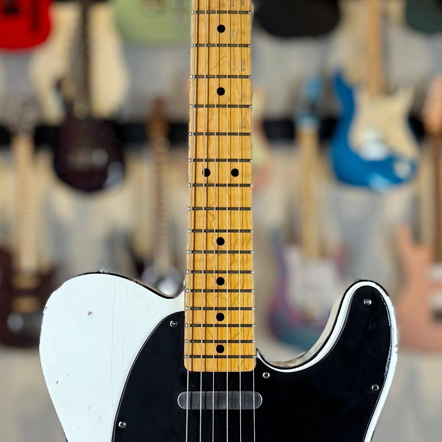 LSL Instruments T Bone | Vintage White Double Bound (Pre-Owned)