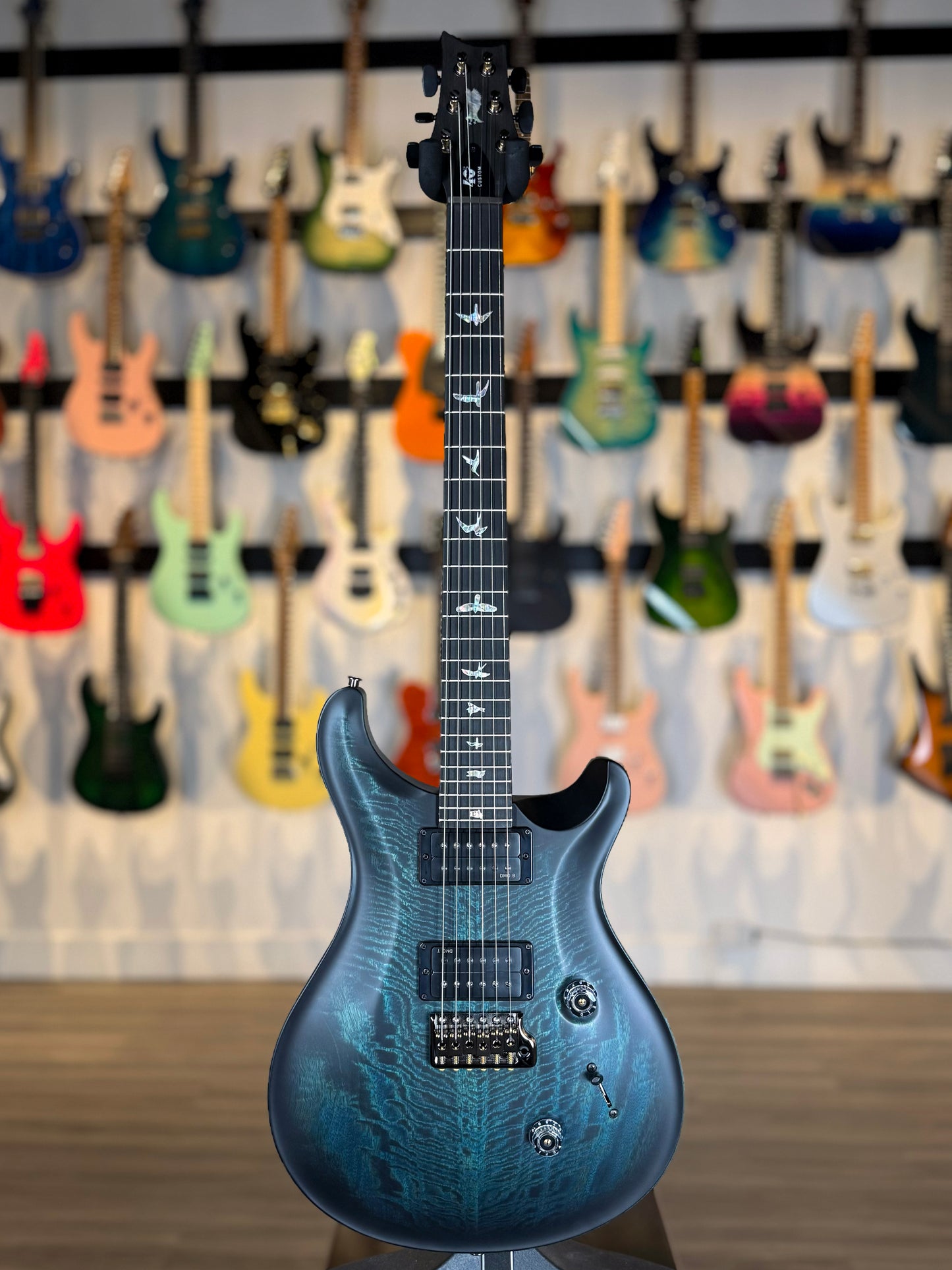PRS 40th Anniversary Custom 24 Satin Limited Edition | Cobalt Smokeburst