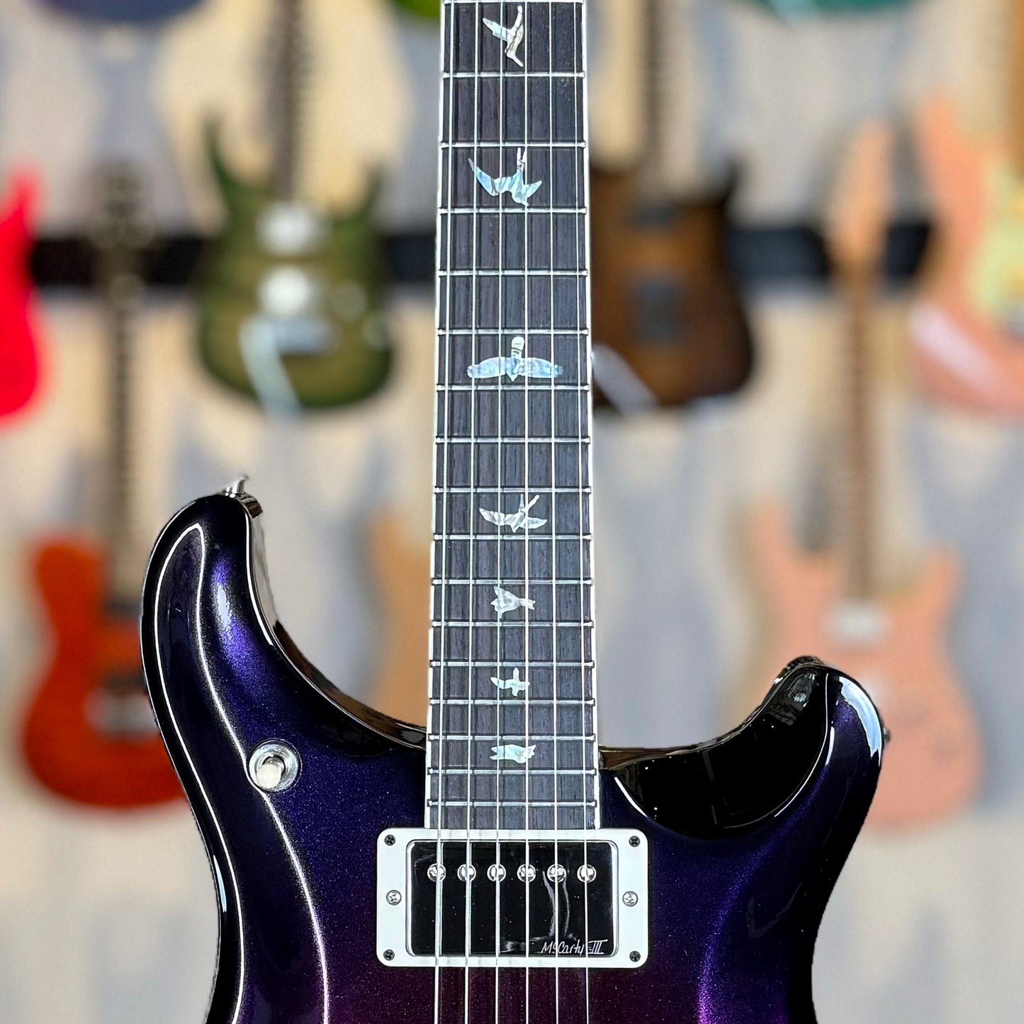 PRS McCarty 594 Hollowbody II Sprayer's Choice | Purple Metallic Colorshift Sparkle