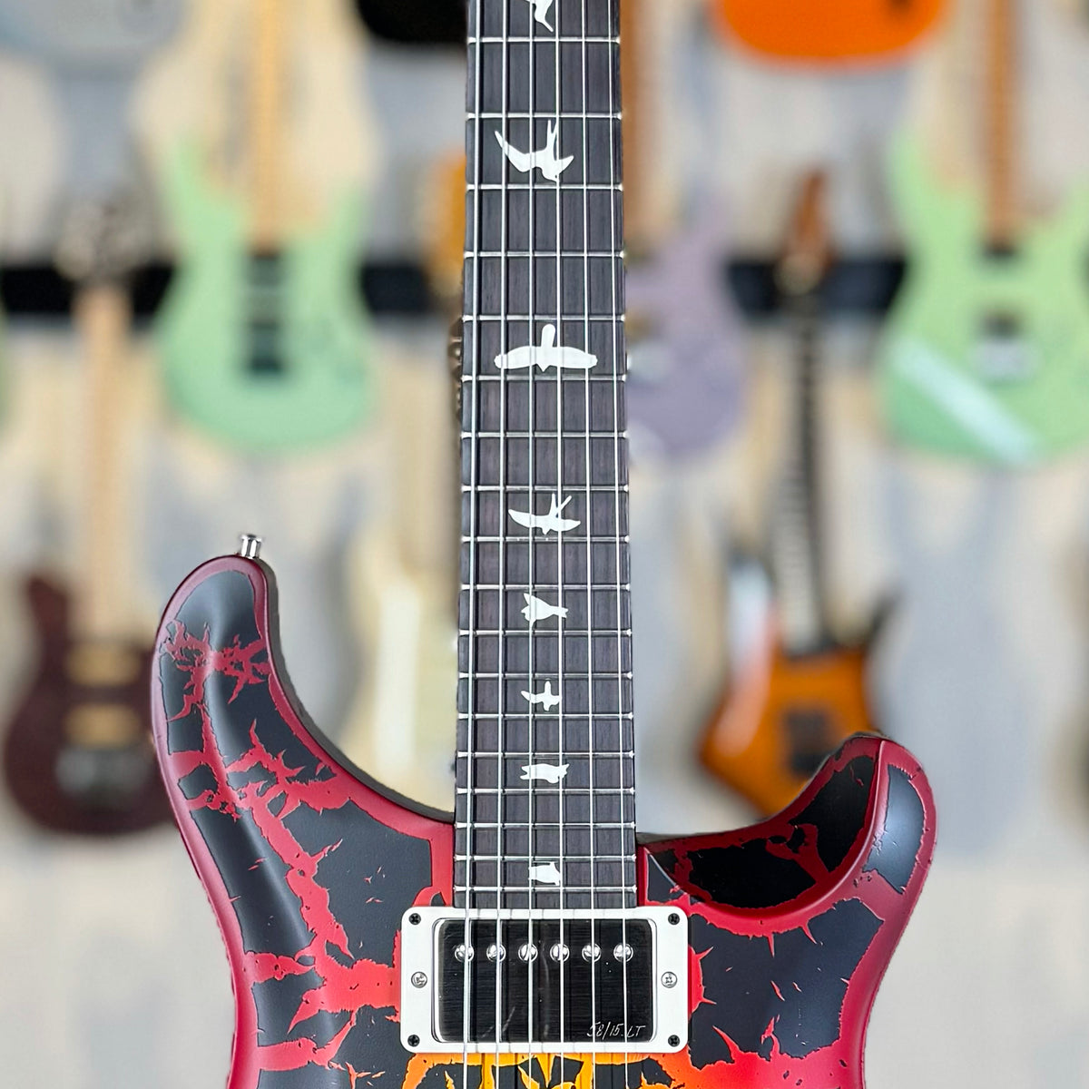 PRS CE 24 Sprayer's Choice | Sunburst Crackle