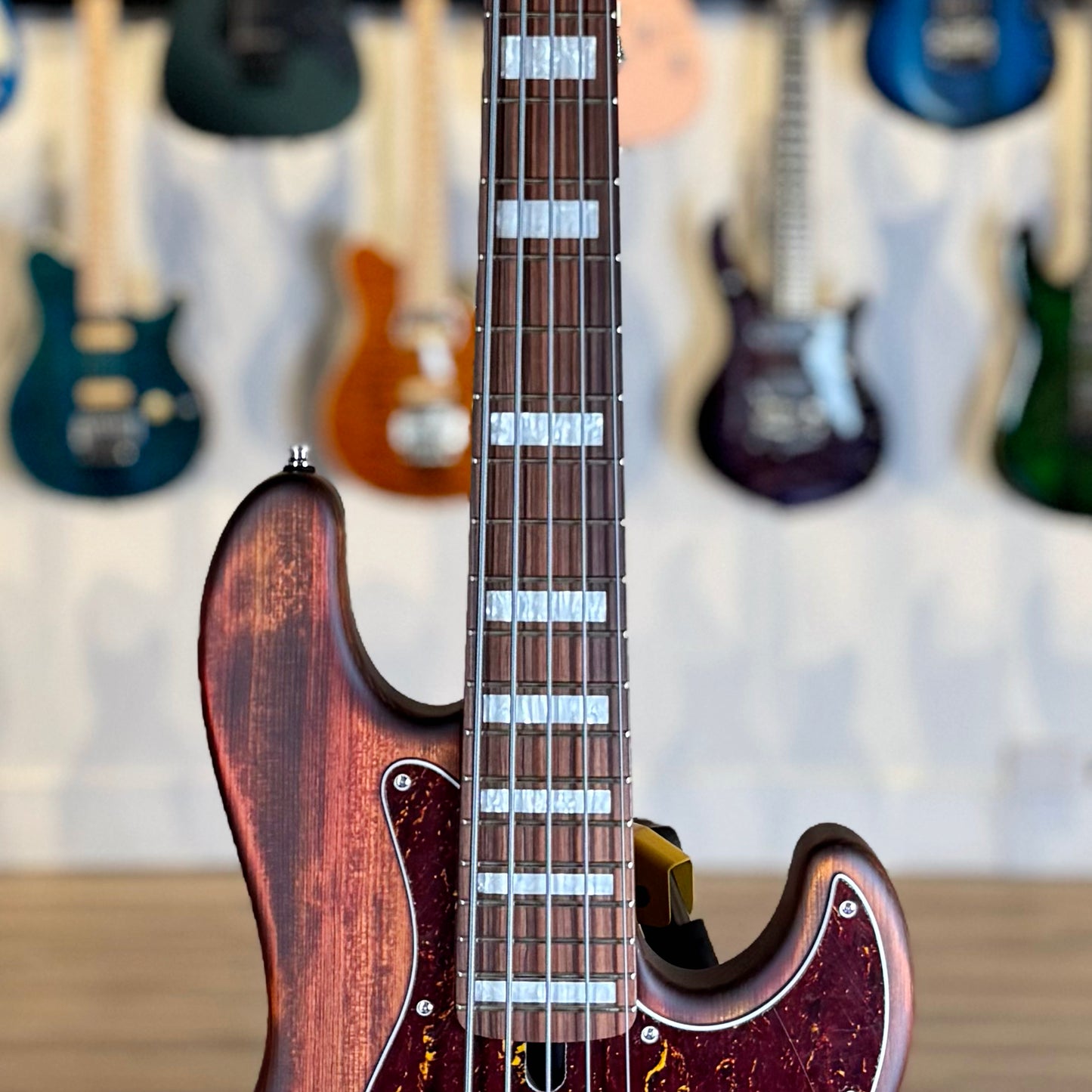 Mayones Jabba Custom HF 5 Hadrien Feraud Signature | Antique Brown Satin
