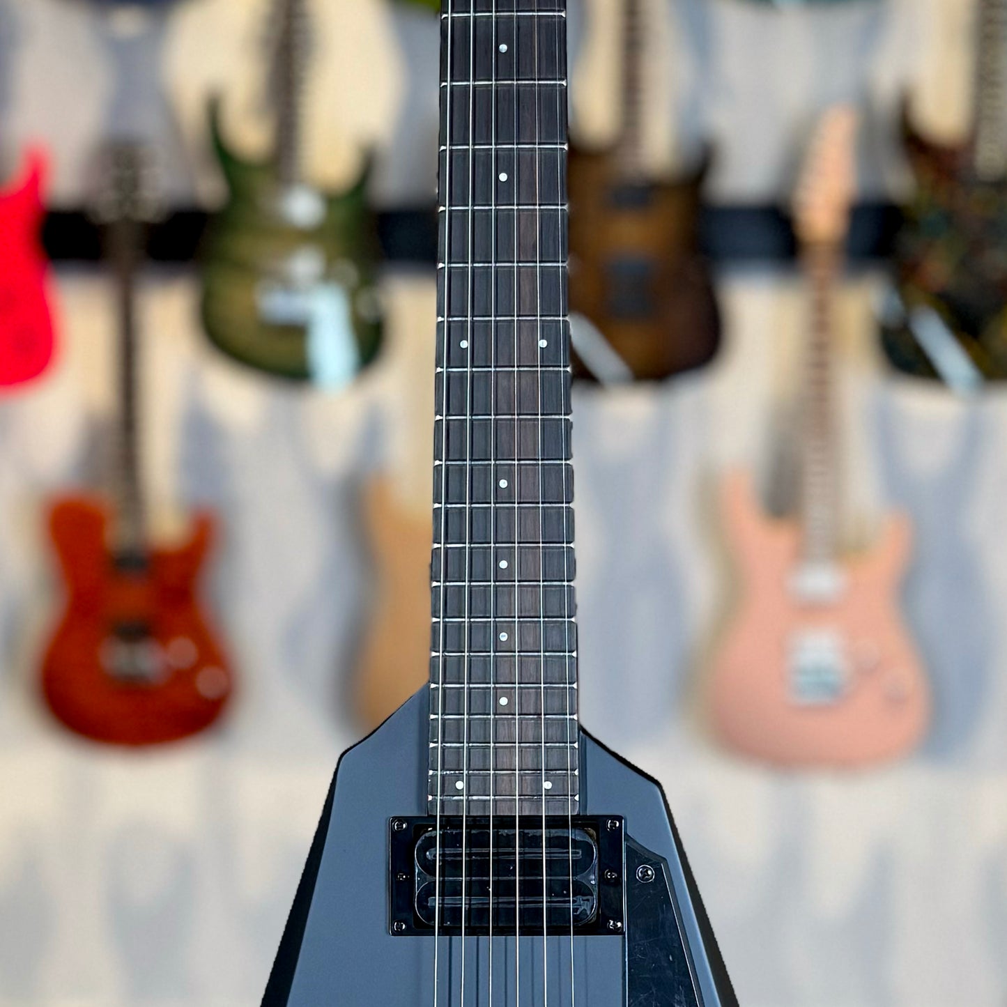 Dunable Asteroid DE | Matte Black Floyd Rose