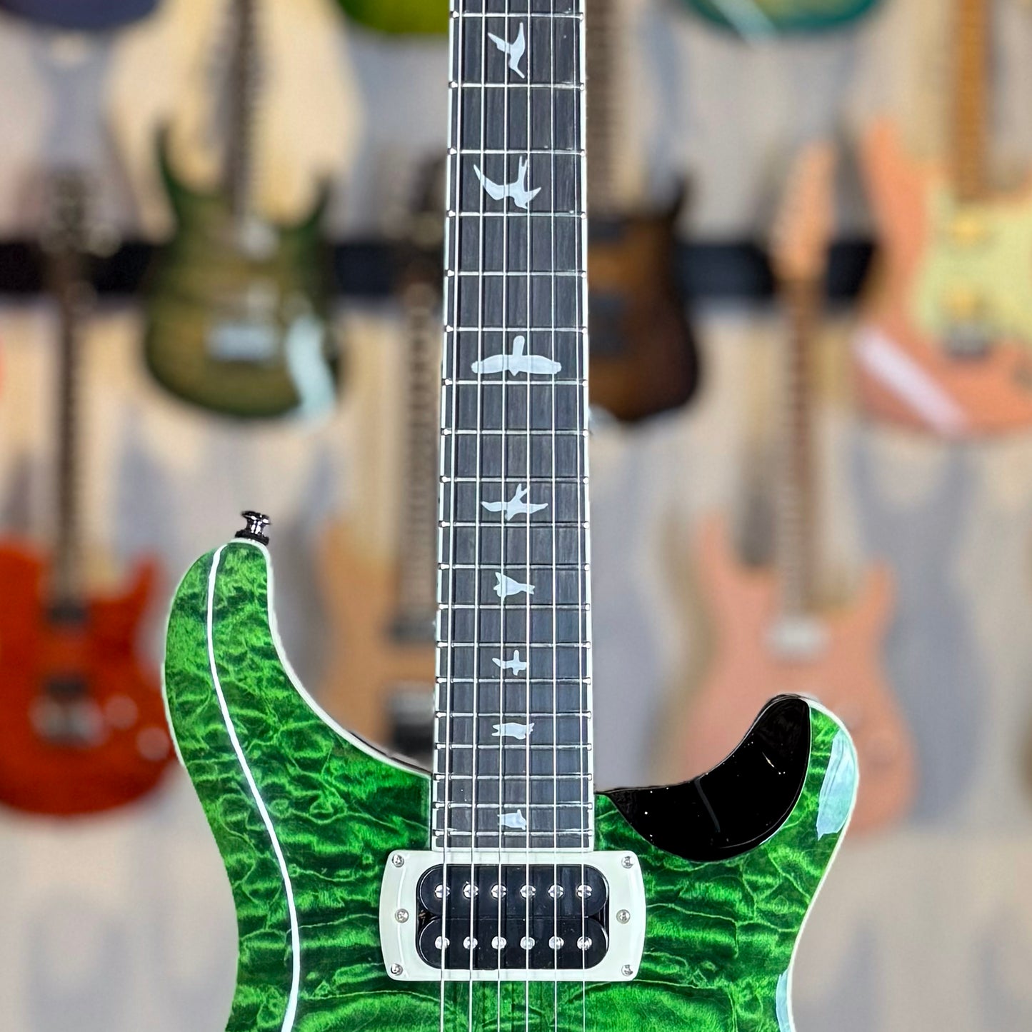PRS SE Custom 24 Quilt | Teal Black