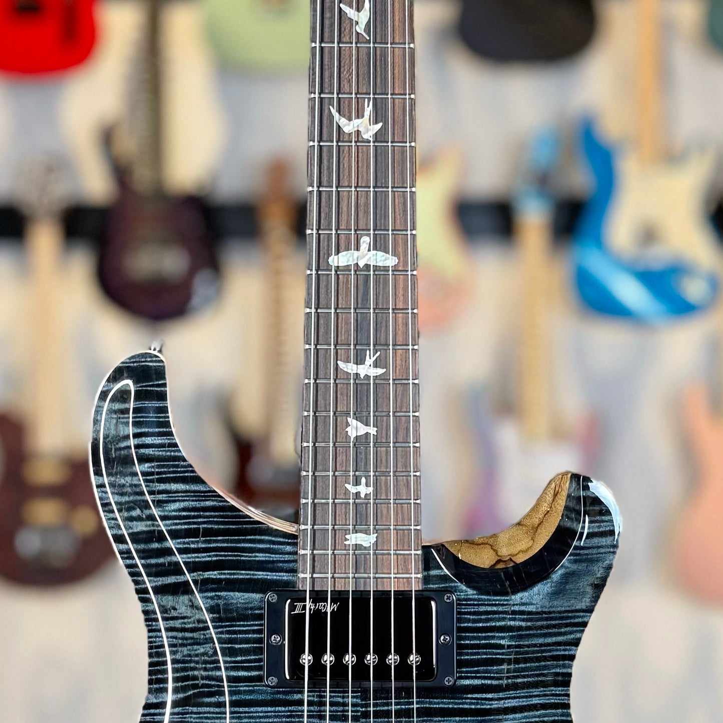 PRS Special Semi-Hollow Wood Library "Artist Top" | Slate Blue
