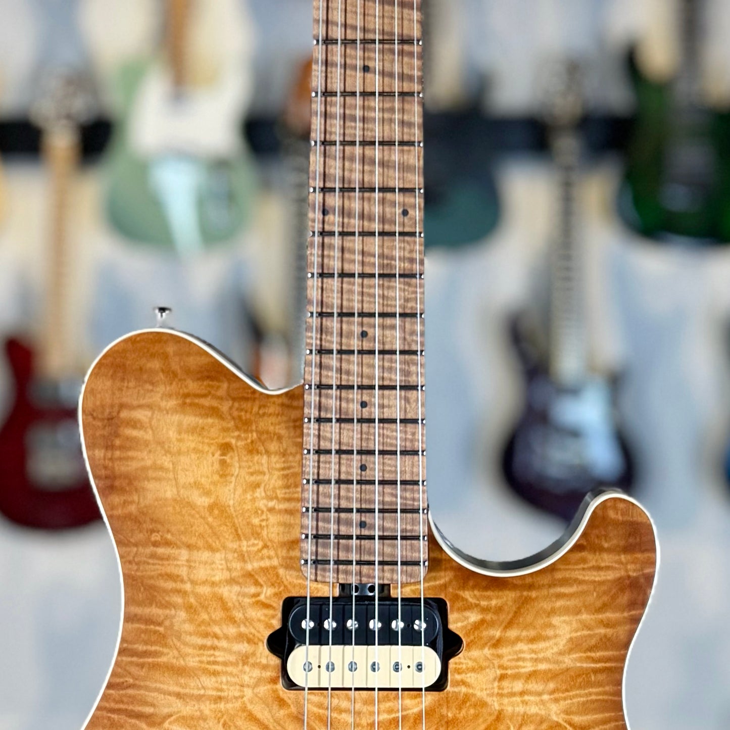 Ernie Ball Music Man Axis Super Sport | Honey Pot Flame