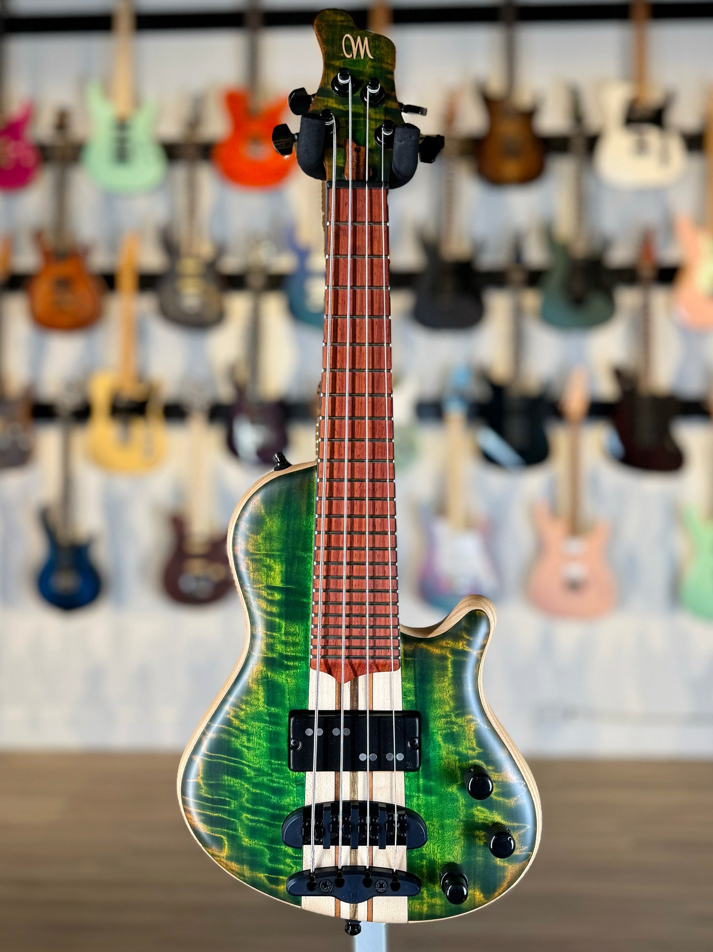 Mayones Cali 4 | Emerald Green Custom Color