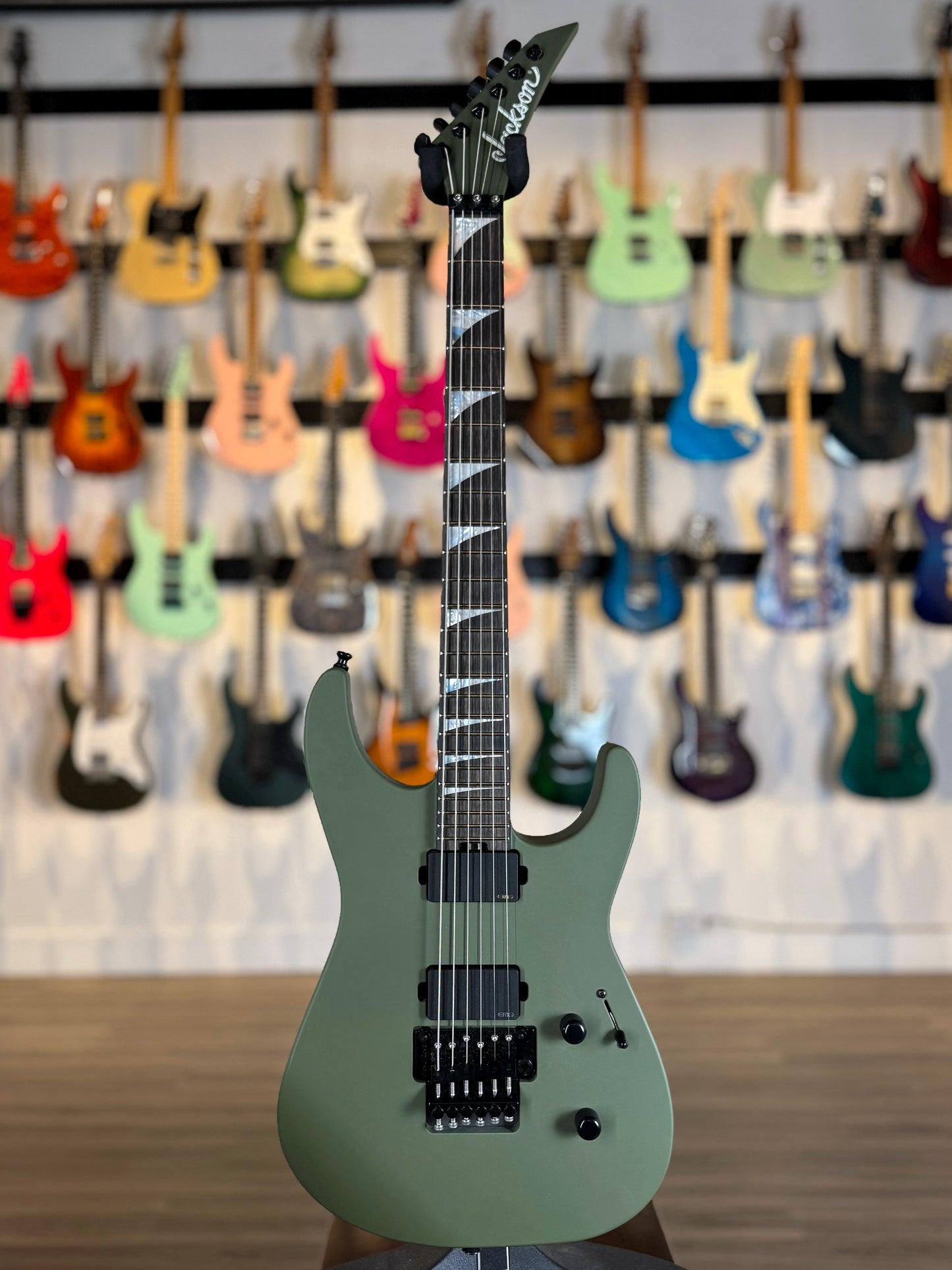 Jackson American Series Soloist SL2MG | Matte Army Drab