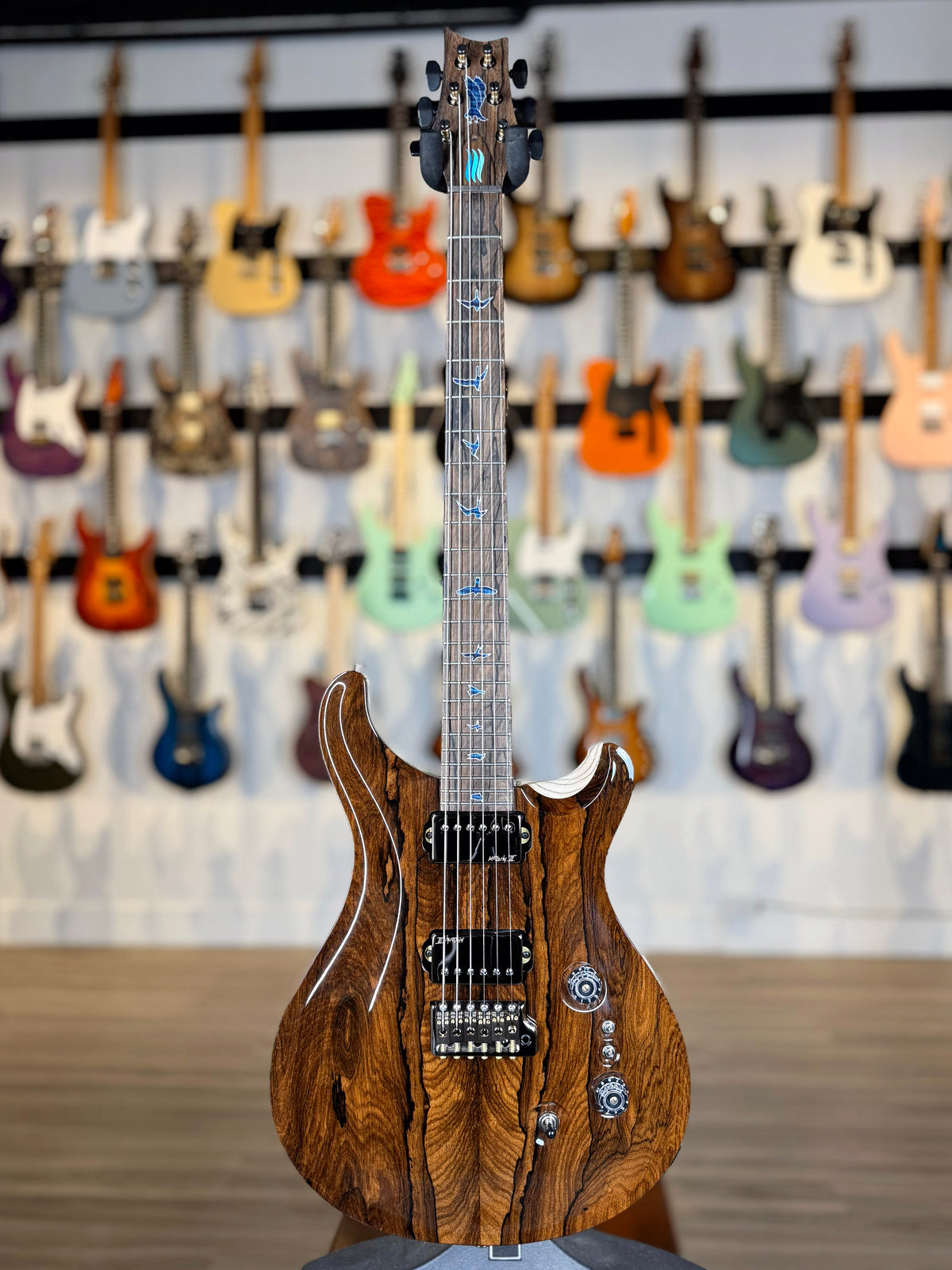 PRS Private Stock Custom 24 | Ziricote/Aqua Violet