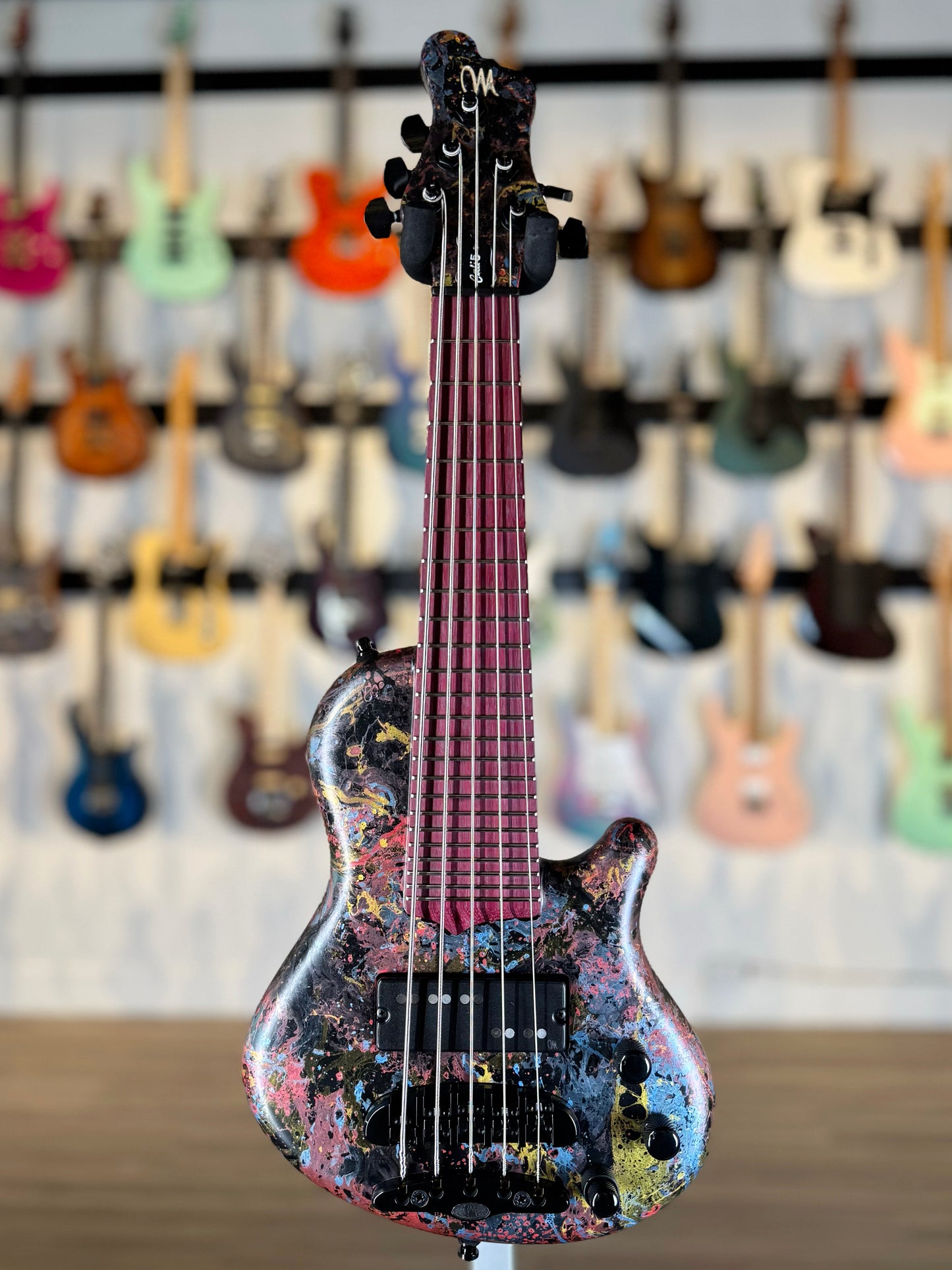 Mayones Cali 5 | Multicolor Graffiti Splatter Custom Color