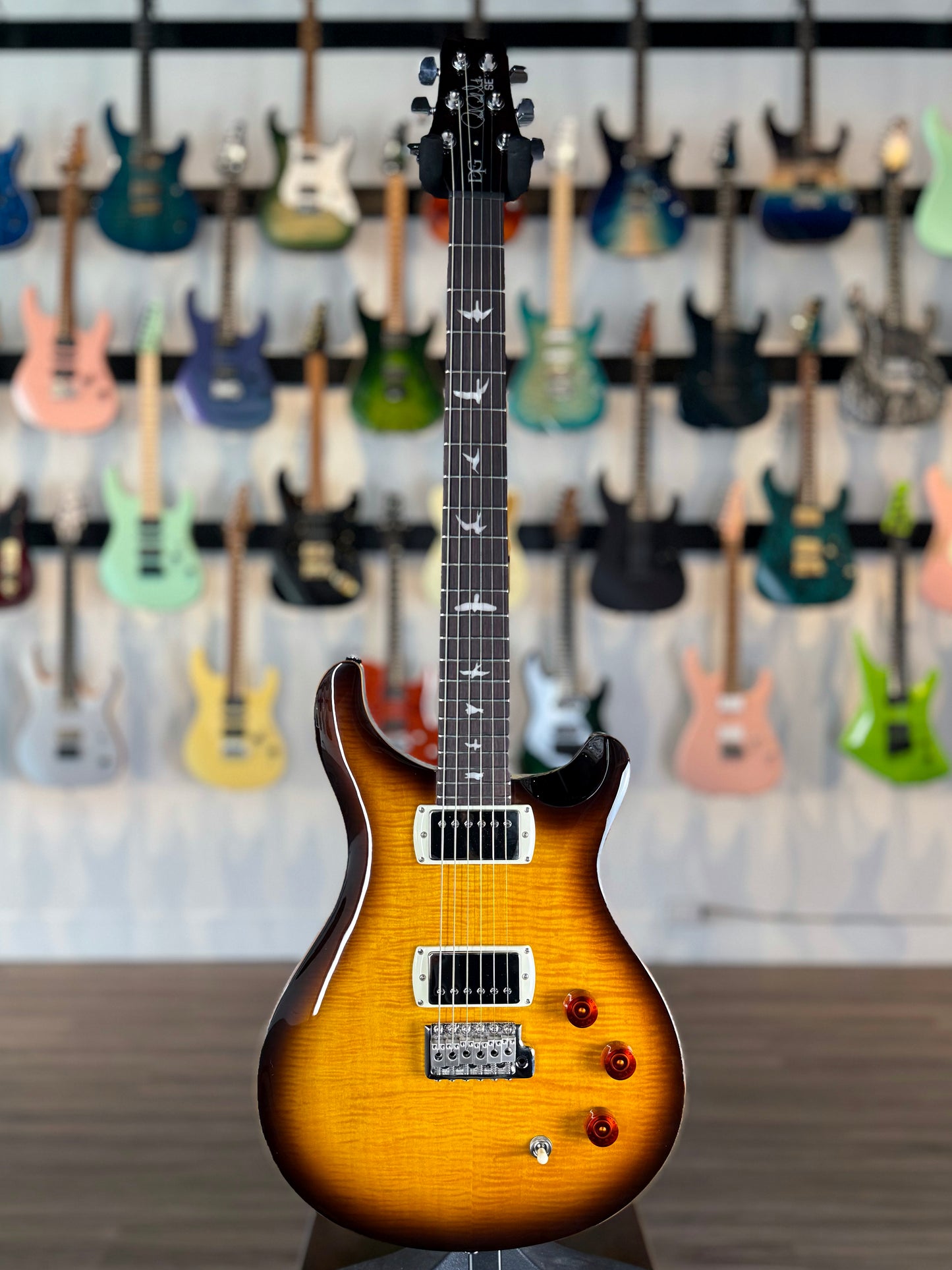 PRS SE DGT | McCarty Tobacco Sunburst (Bird Inlays)