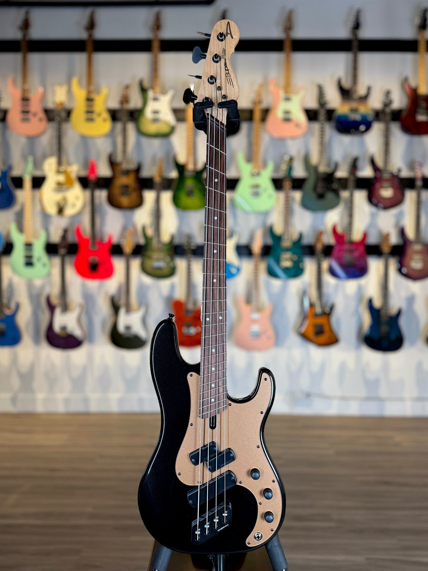 Dingwall Guitars SP1 4 String | Gloss Metallic Black