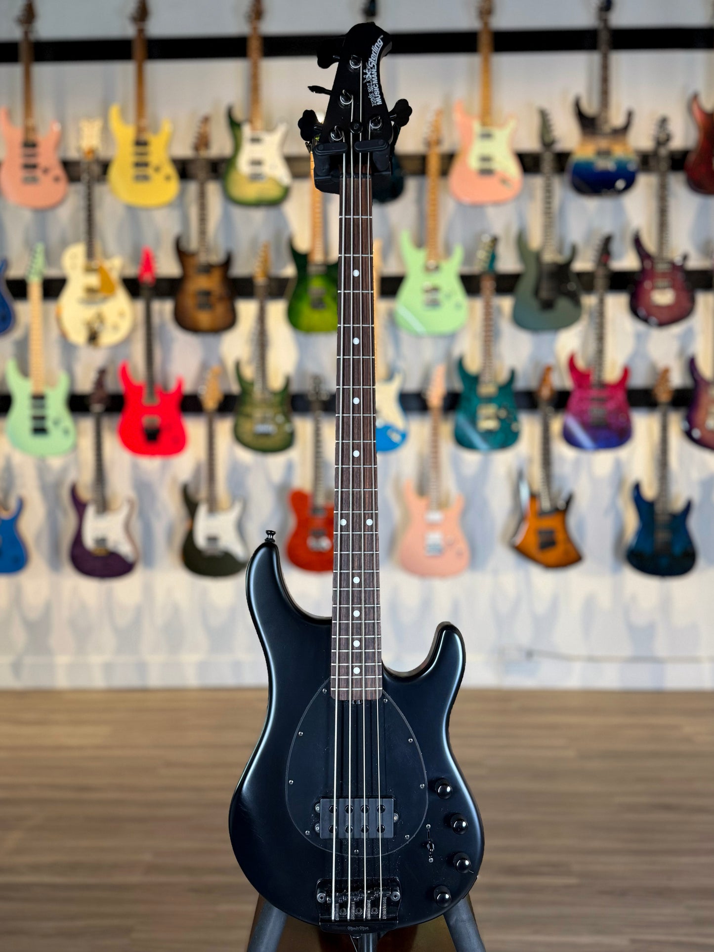 Ernie Ball Music Man Sterling 4 H | Stealth Black (Pre-Owned)