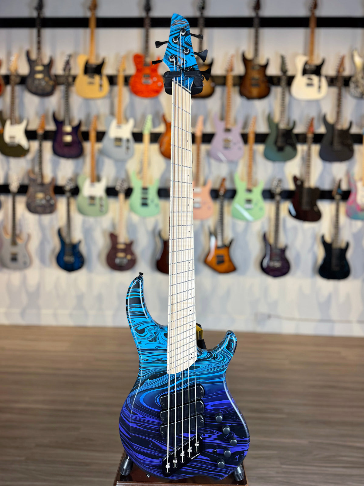 Dingwall Guitars Adam "Nolly" Getgood NG Signature 5 String Limited Edition | Purple-to-Blue Fade Swirl (1 of 100)