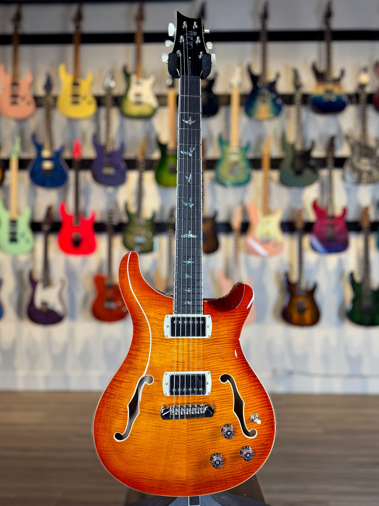 PRS SE Hollowbody II Piezo | Vintage Sunburst