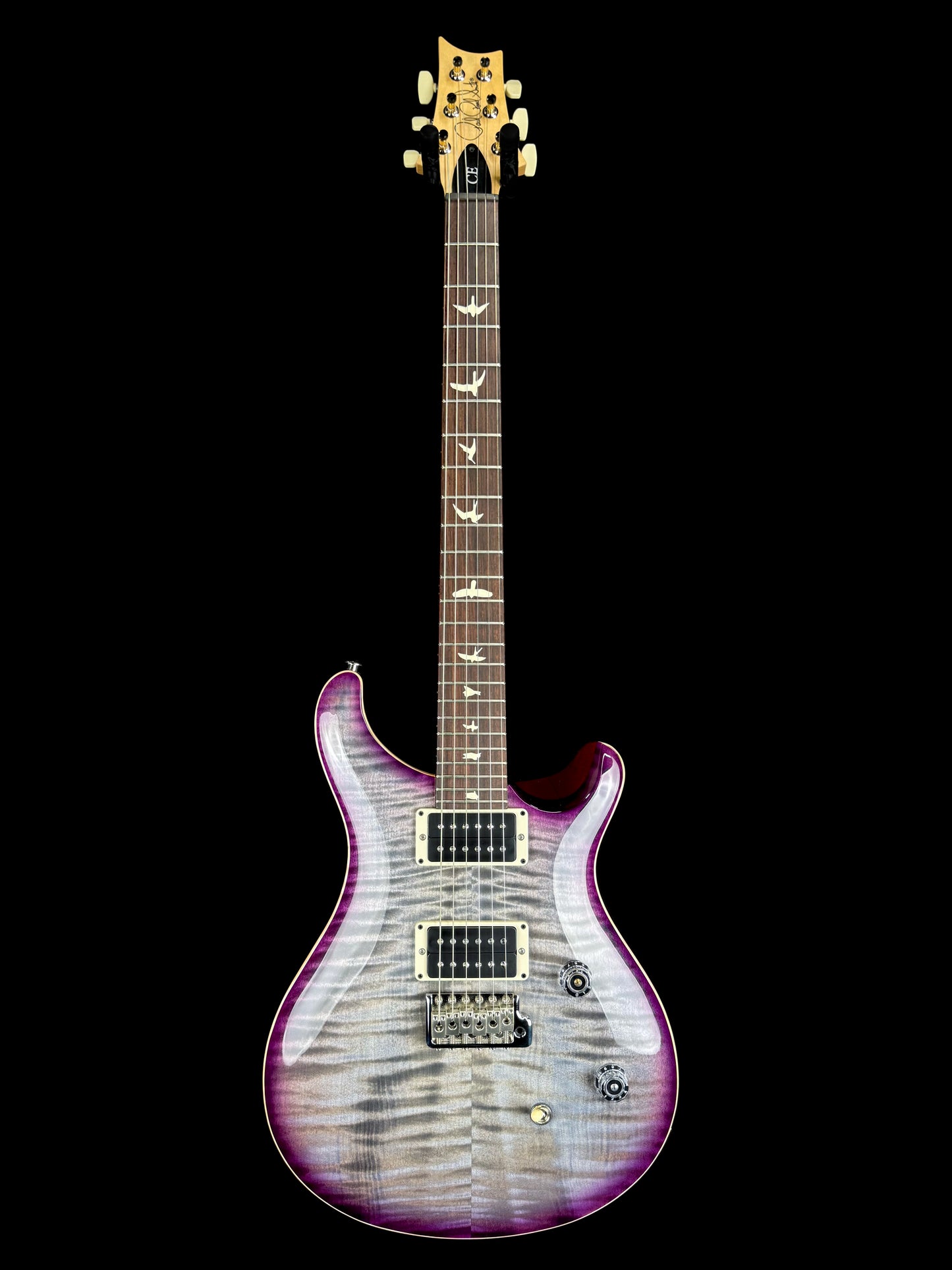 PRS CE 24 | Faded Gray Black Purple Burst