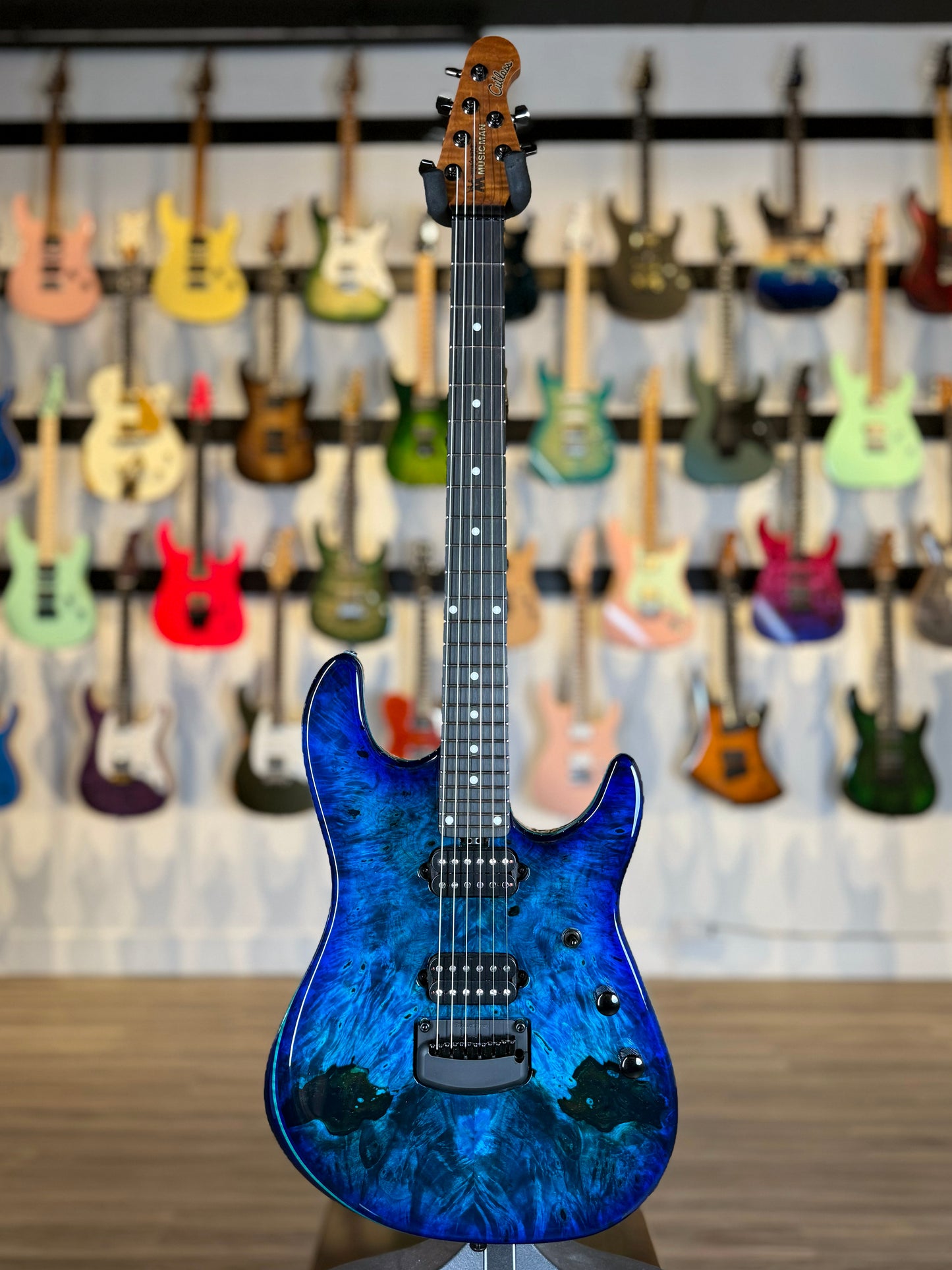 Ernie Ball Music Man Jason Richardson 6 String Artist Series Cutlass HT | Water Temple *New Color*