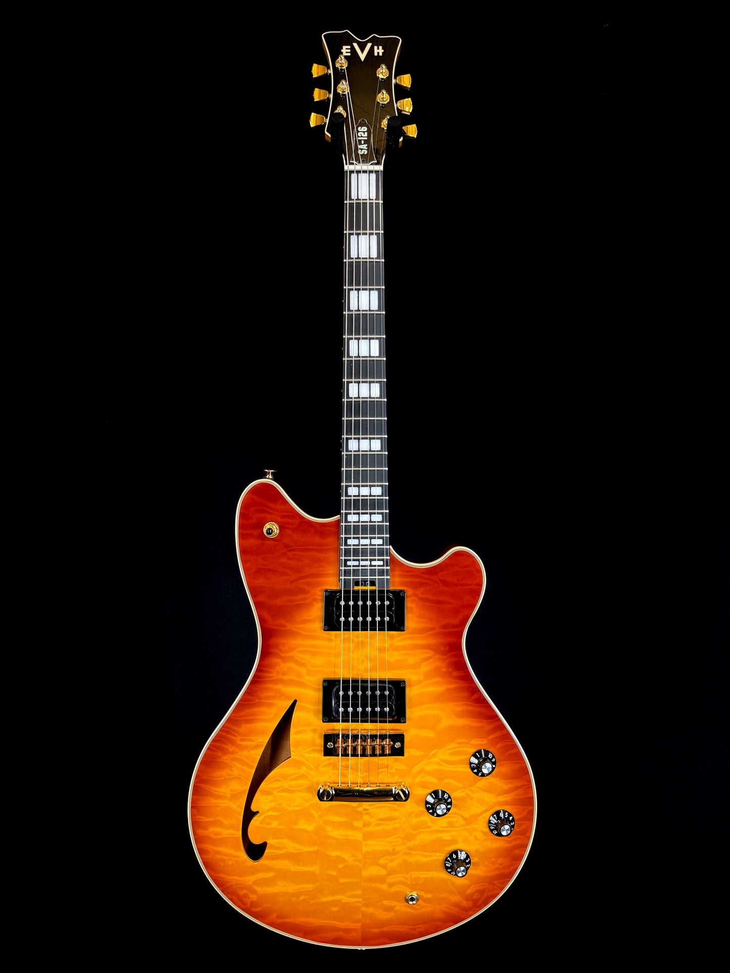 EVH SA-126 Special, QM | Tobacco Burst