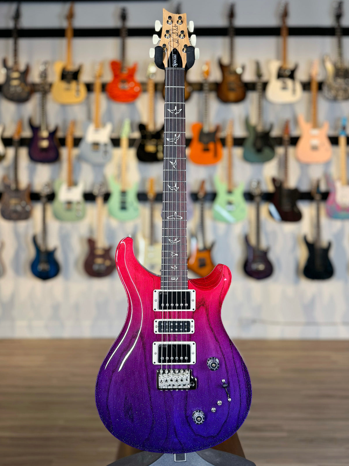 PRS Swamp Ash Special Sprayer's Choice | Pink to Purple Fade Sparkle
