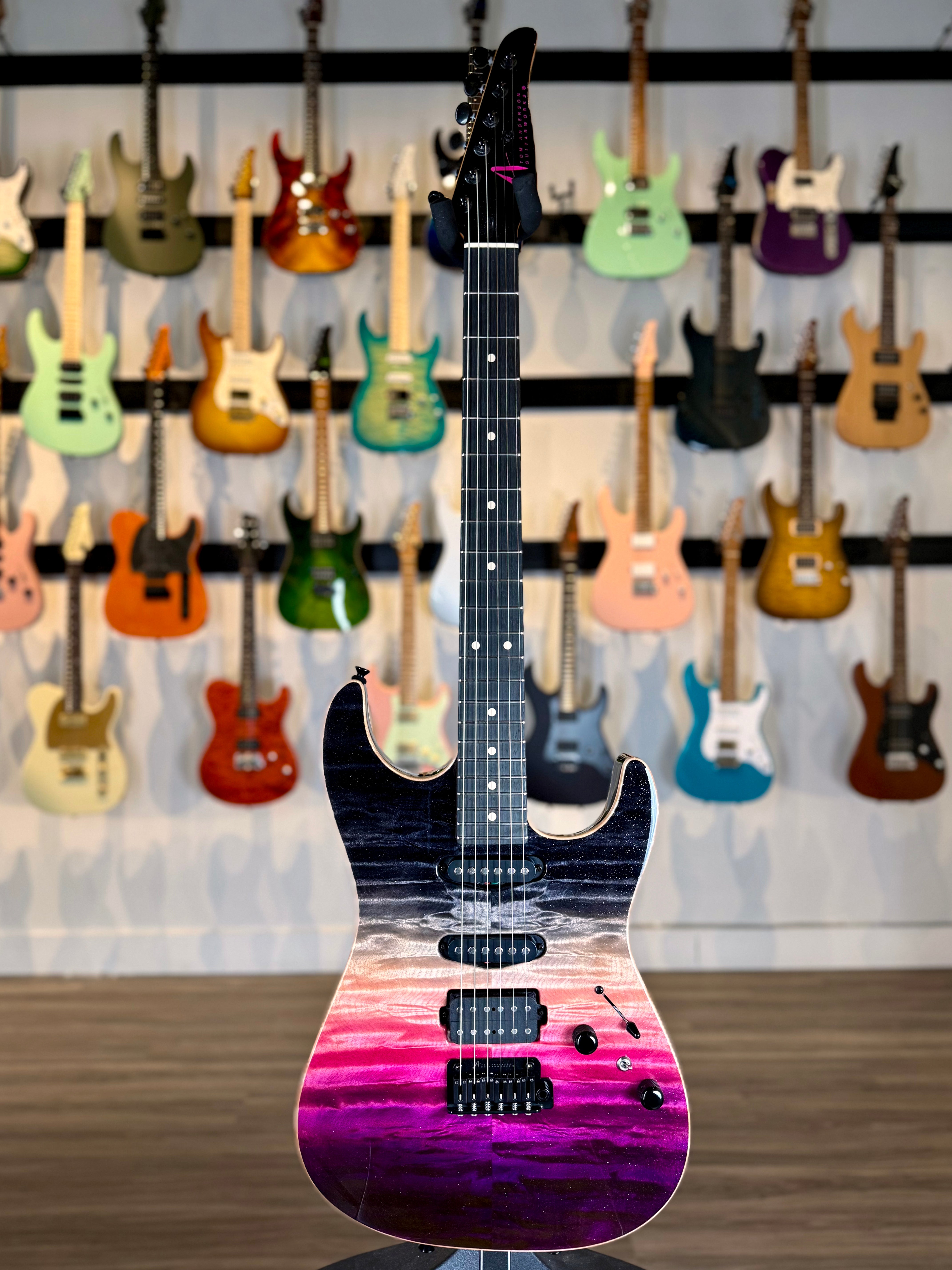 Tom Anderson Drop Top | Sheer Cosmic Purple Double Wipeout