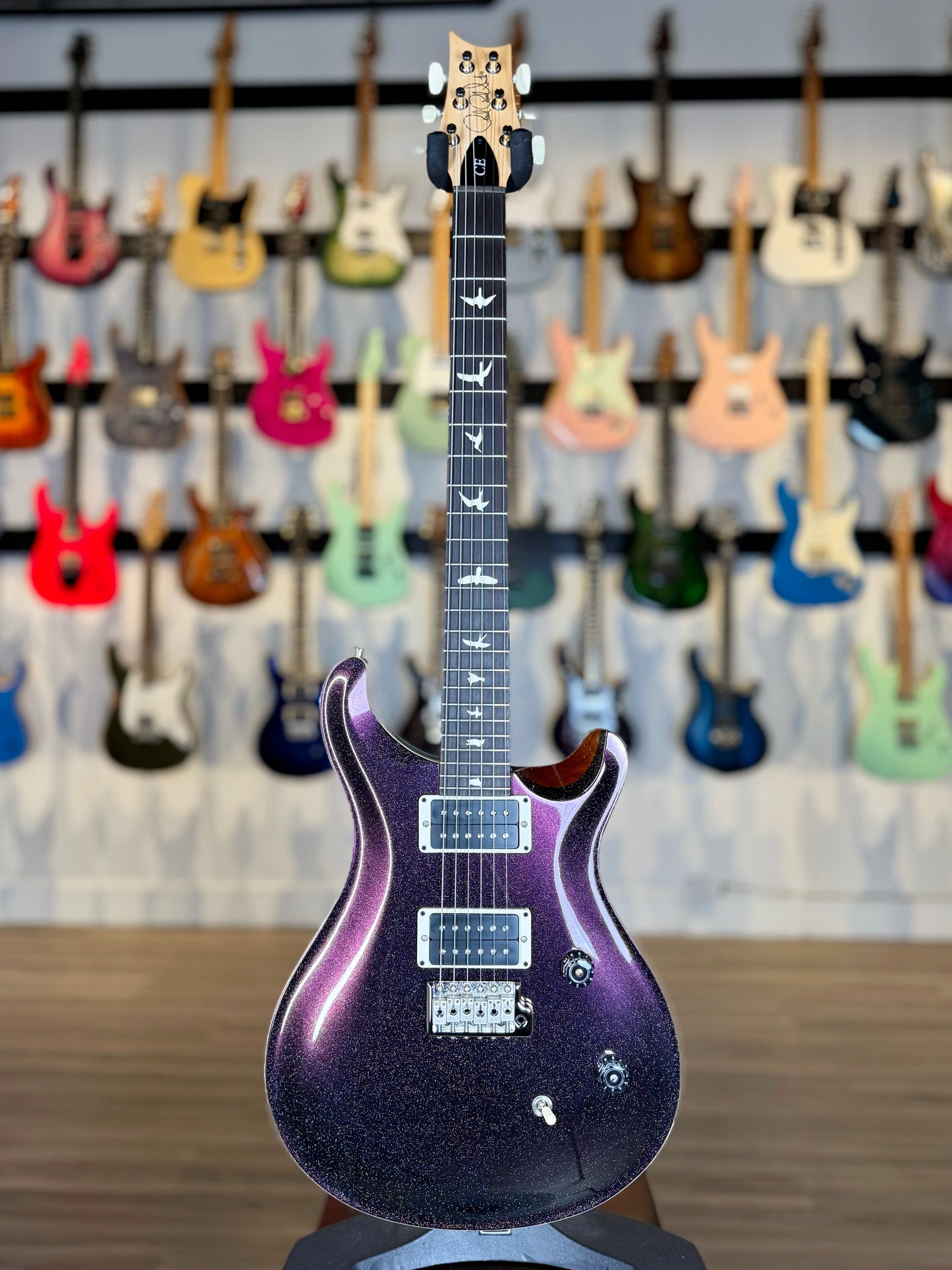 PRS CE 24 Sprayer's Choice | Purple Gold Sparkle
