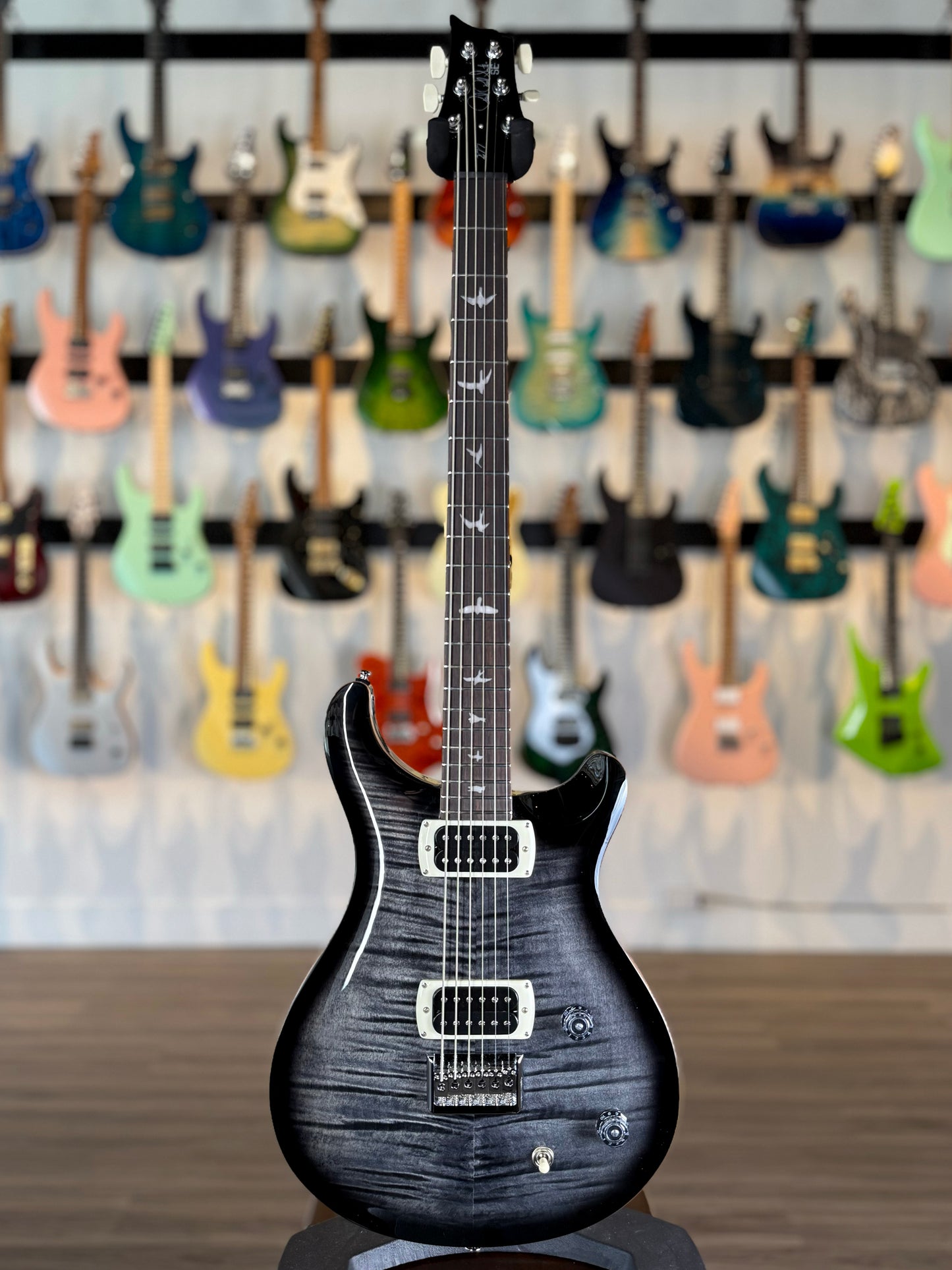 PRS SE 227 Baritone | Charcoal Burst