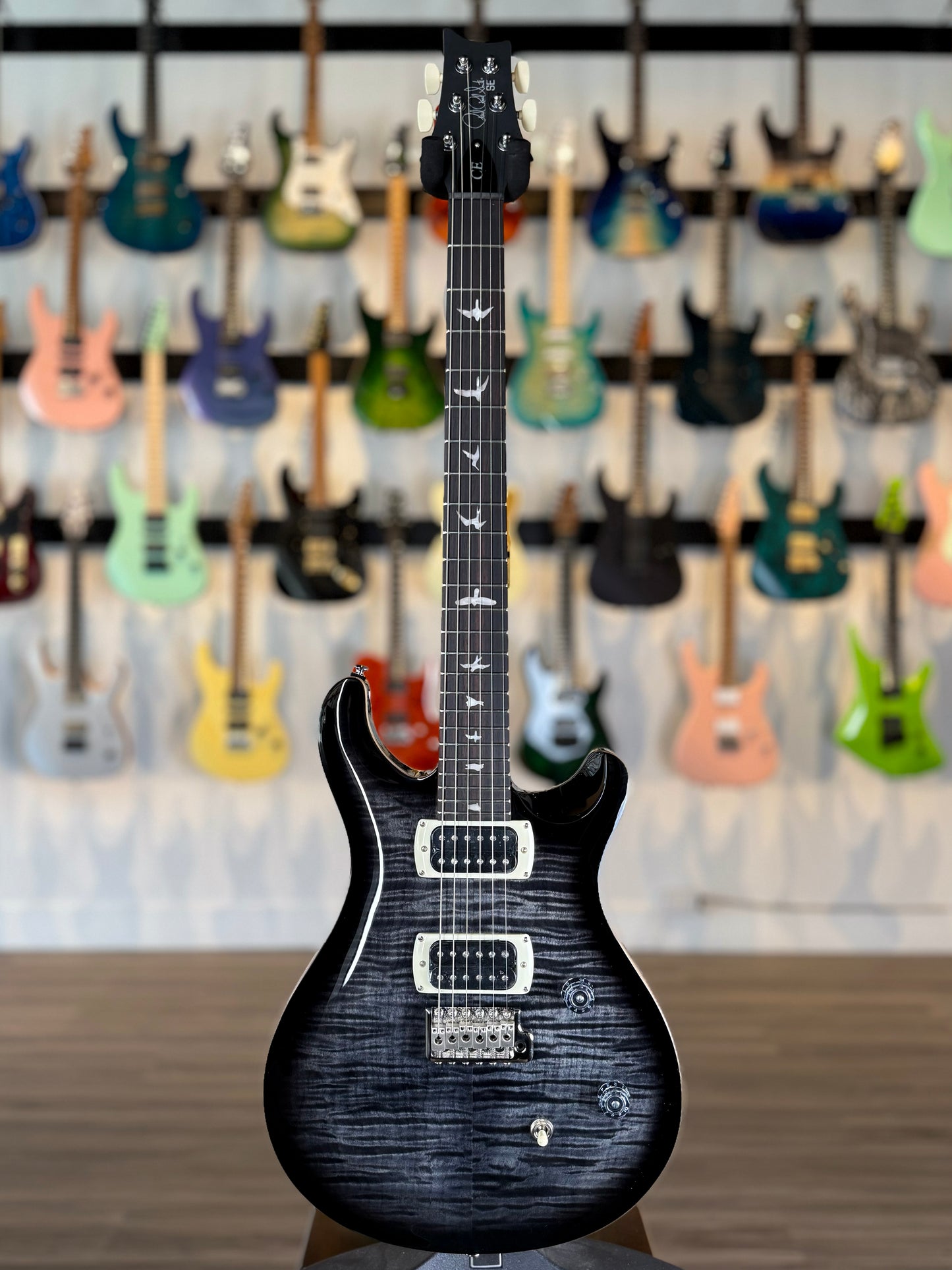 PRS SE CE 24 | Charcoal Burst