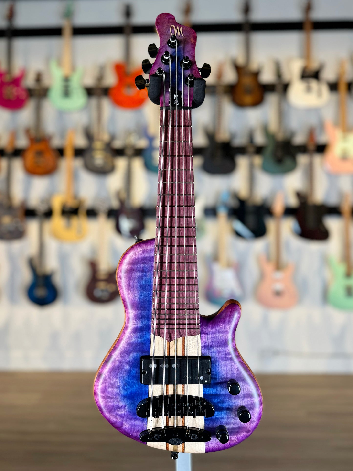 Mayones Cali 5 | Magenta Blueberry Burst Custom Color