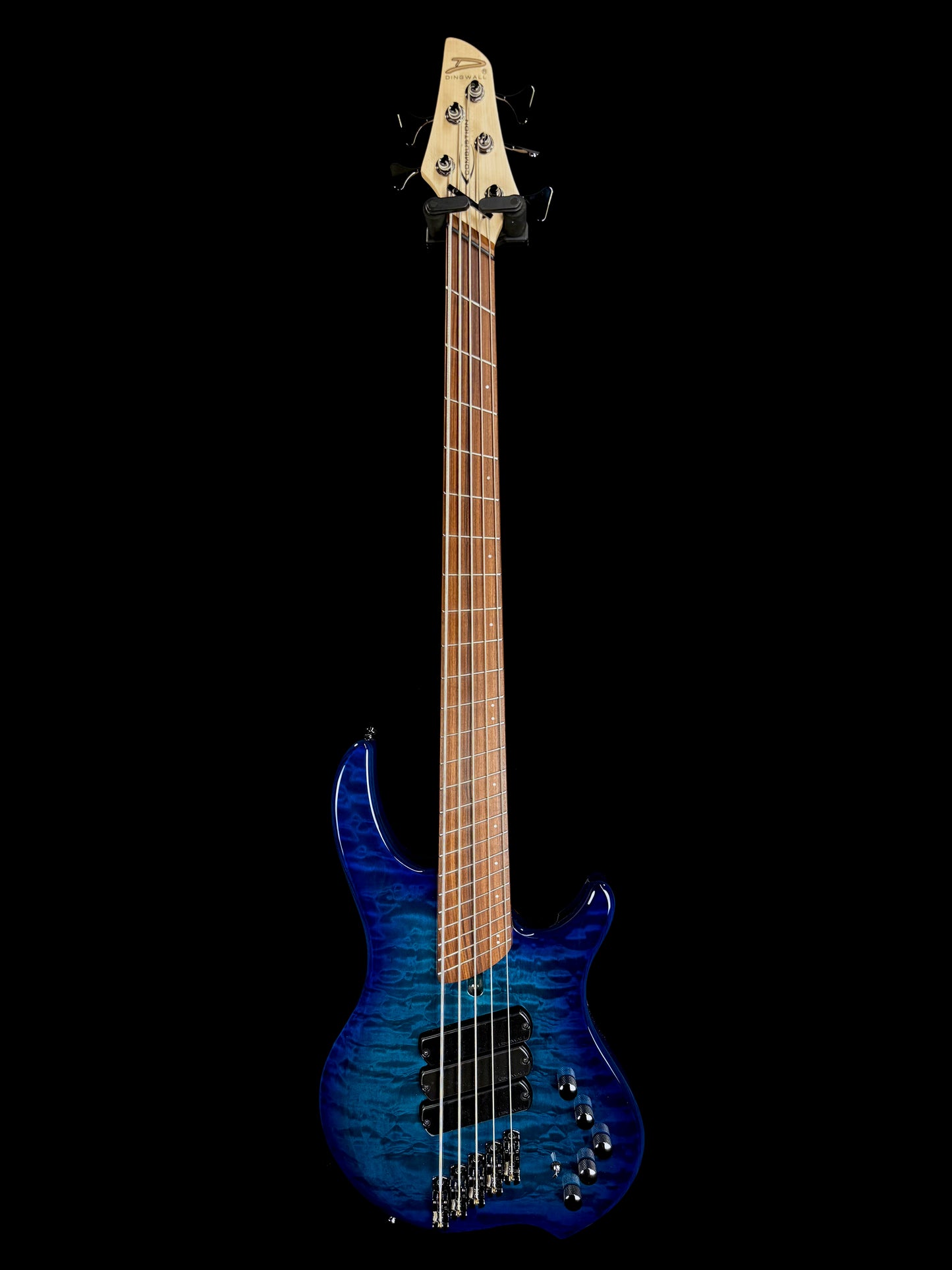 Dingwall Guitars Combustion C3 5 String | Indigoburst Quilt